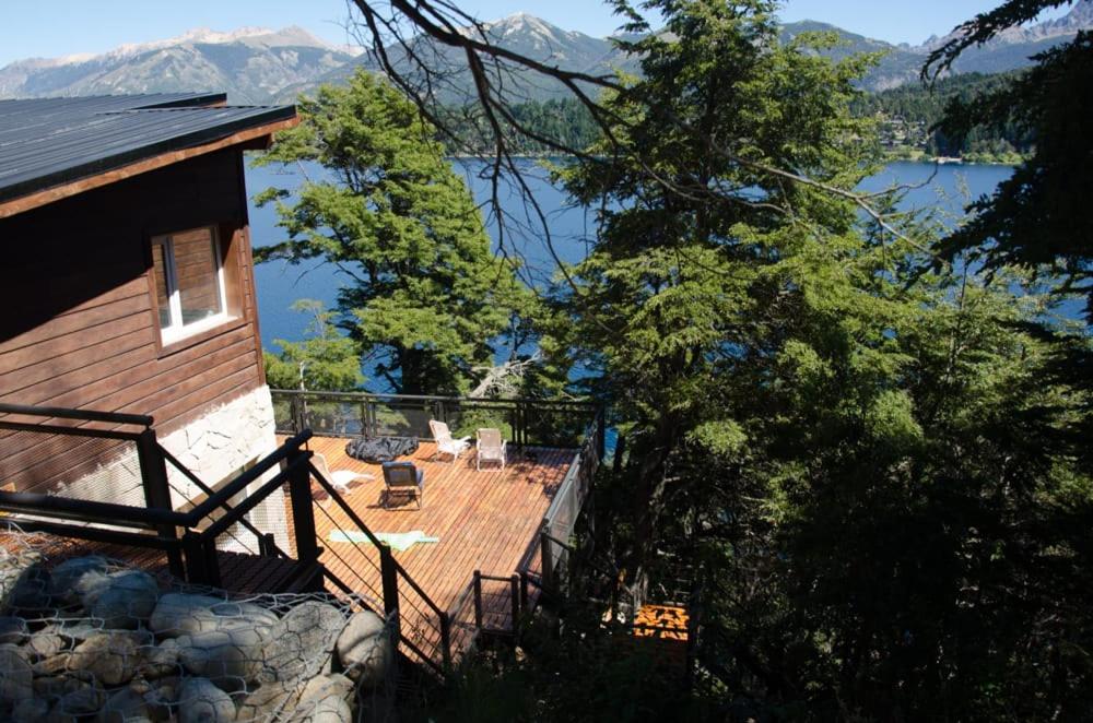 Albanta casa con costa en Bariloche