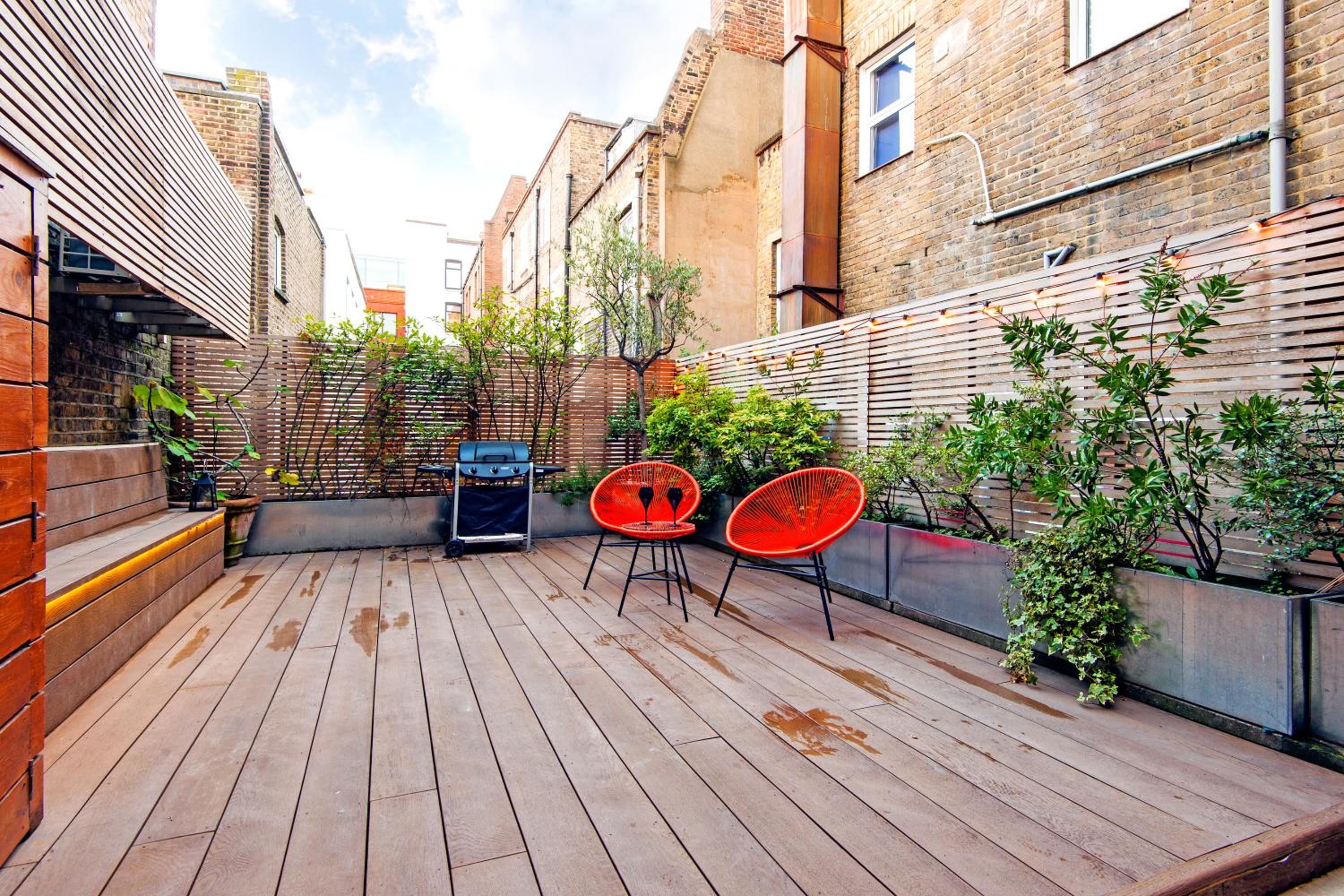 outdoor bbq area