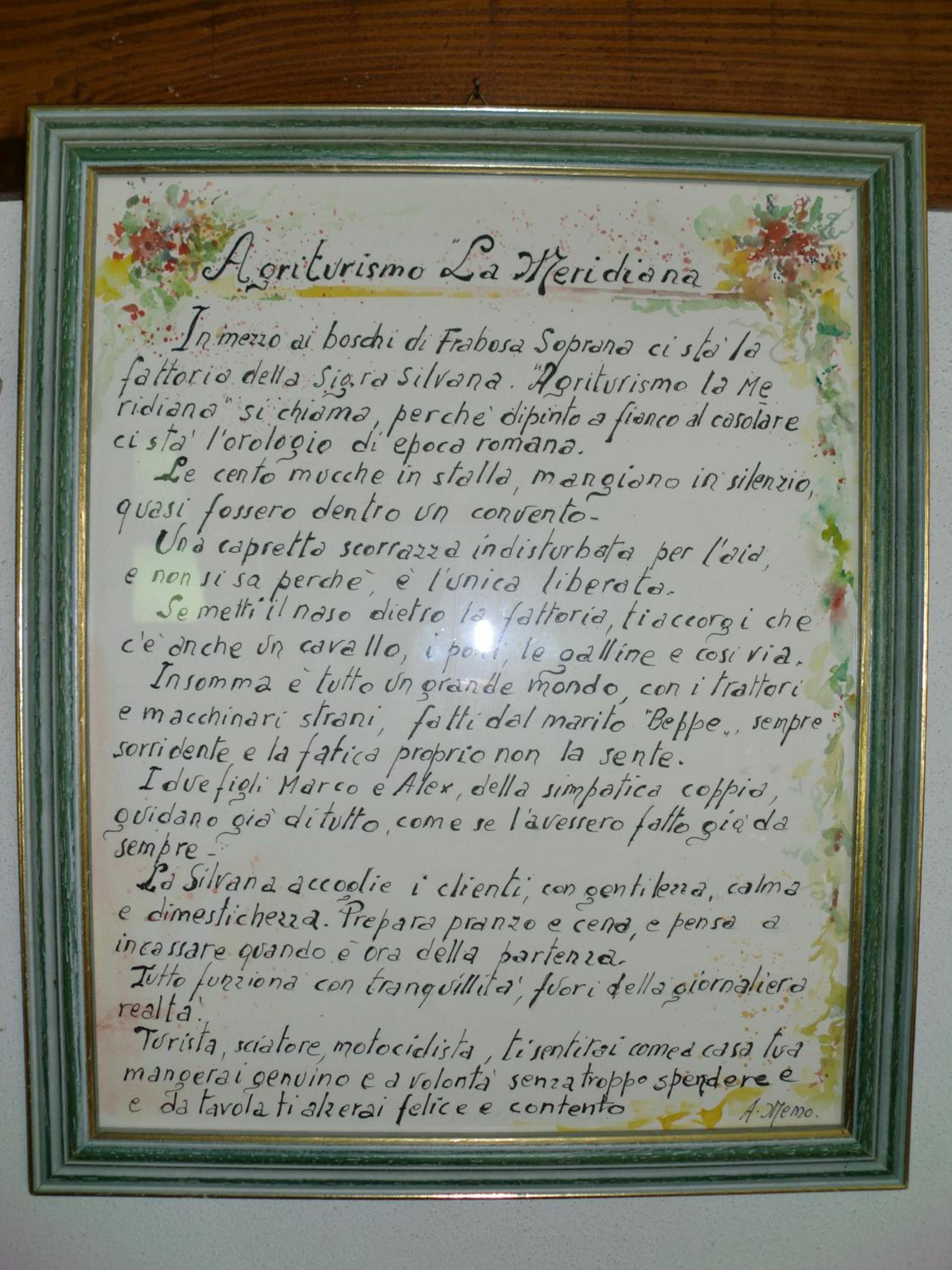 Agriturismo La Meridiana