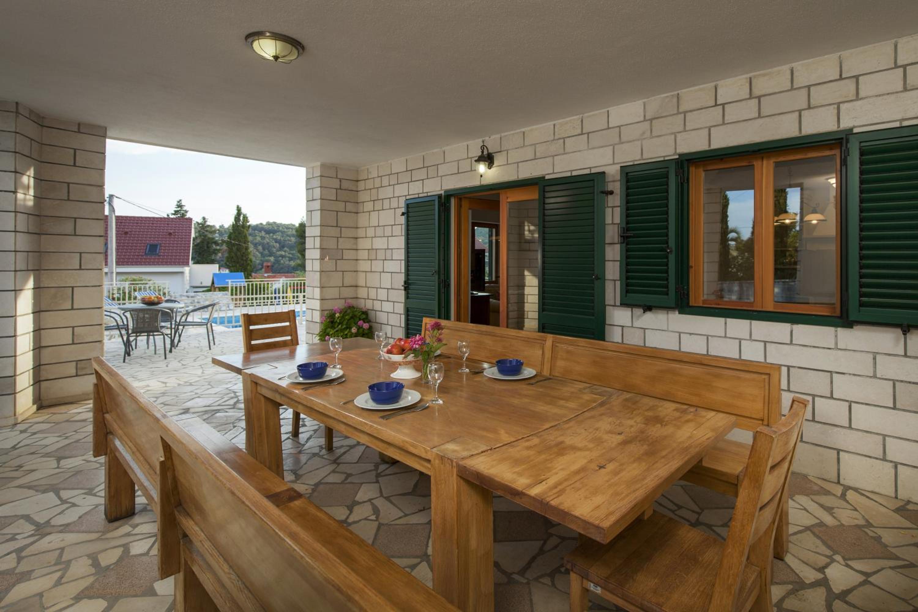 Villa Vjeka Cozy Family Retreat with Heated Pool, Brač Island view 2