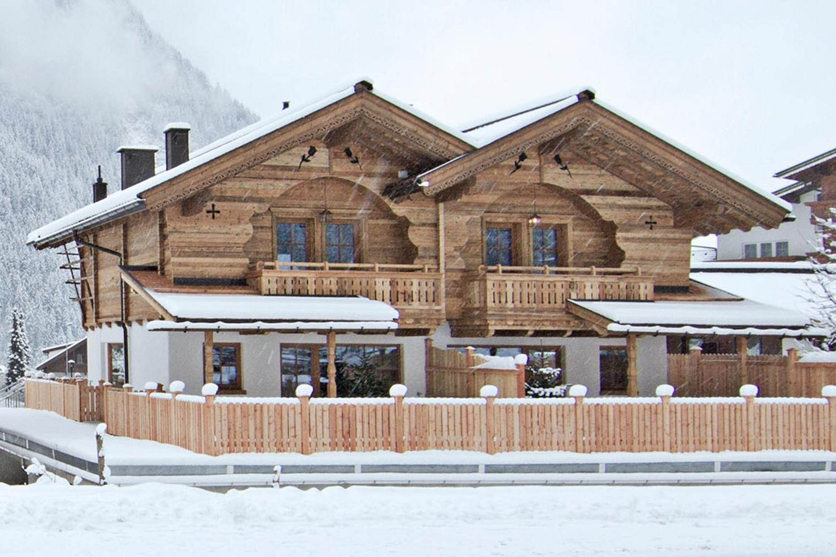 Alpenchalet Brücke