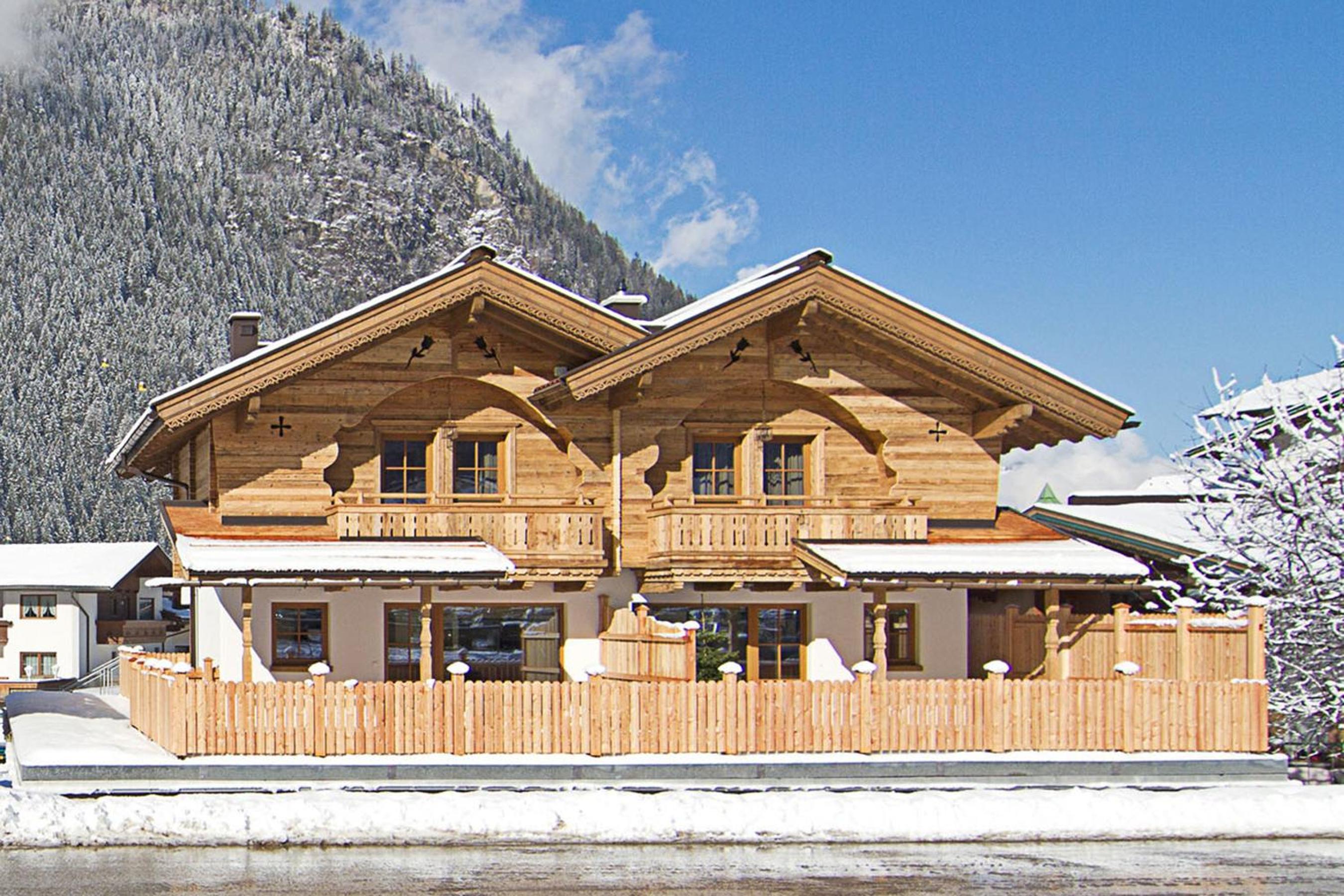 Alpenchalet Brücke