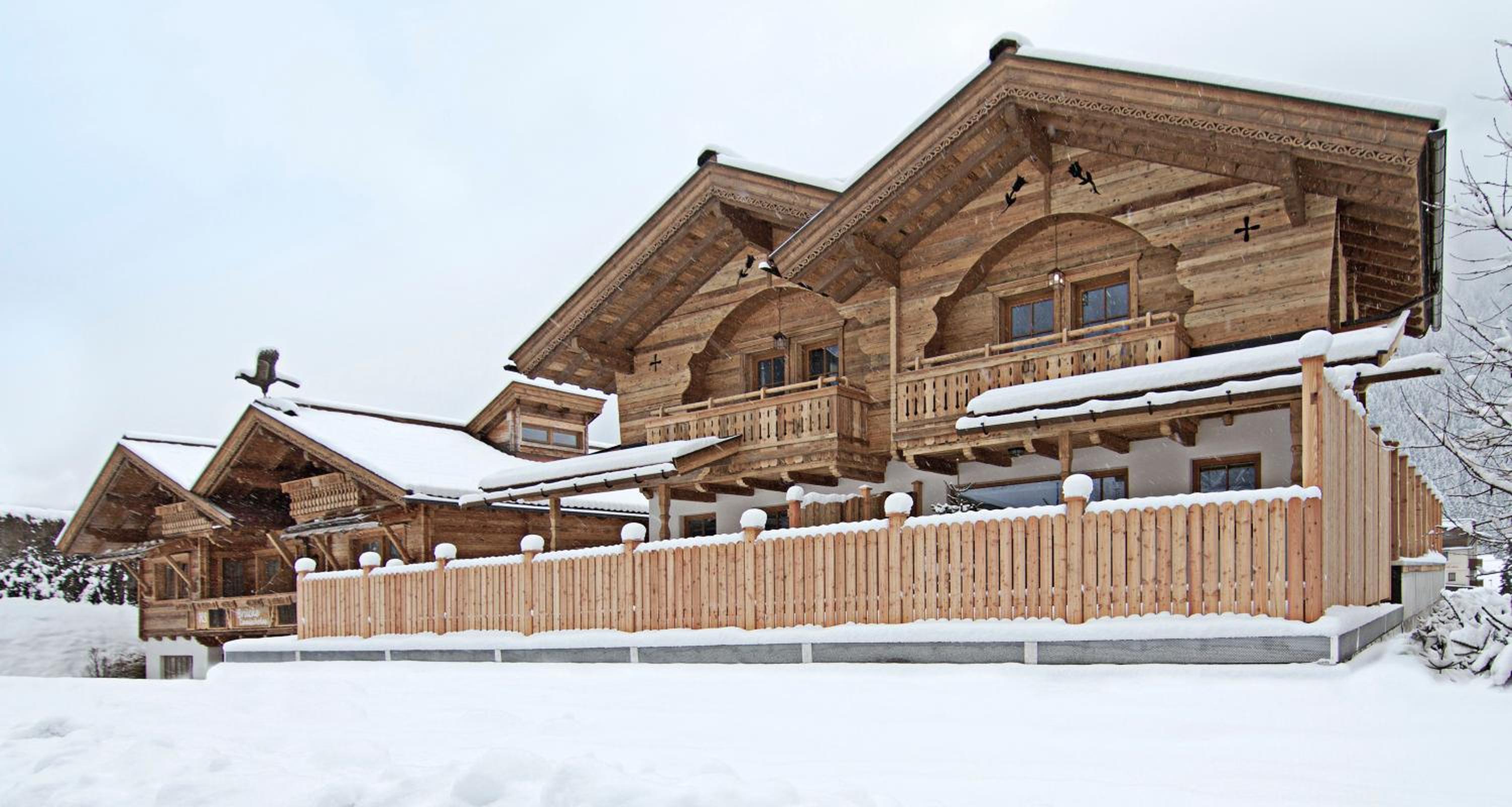 Alpenchalet Brücke