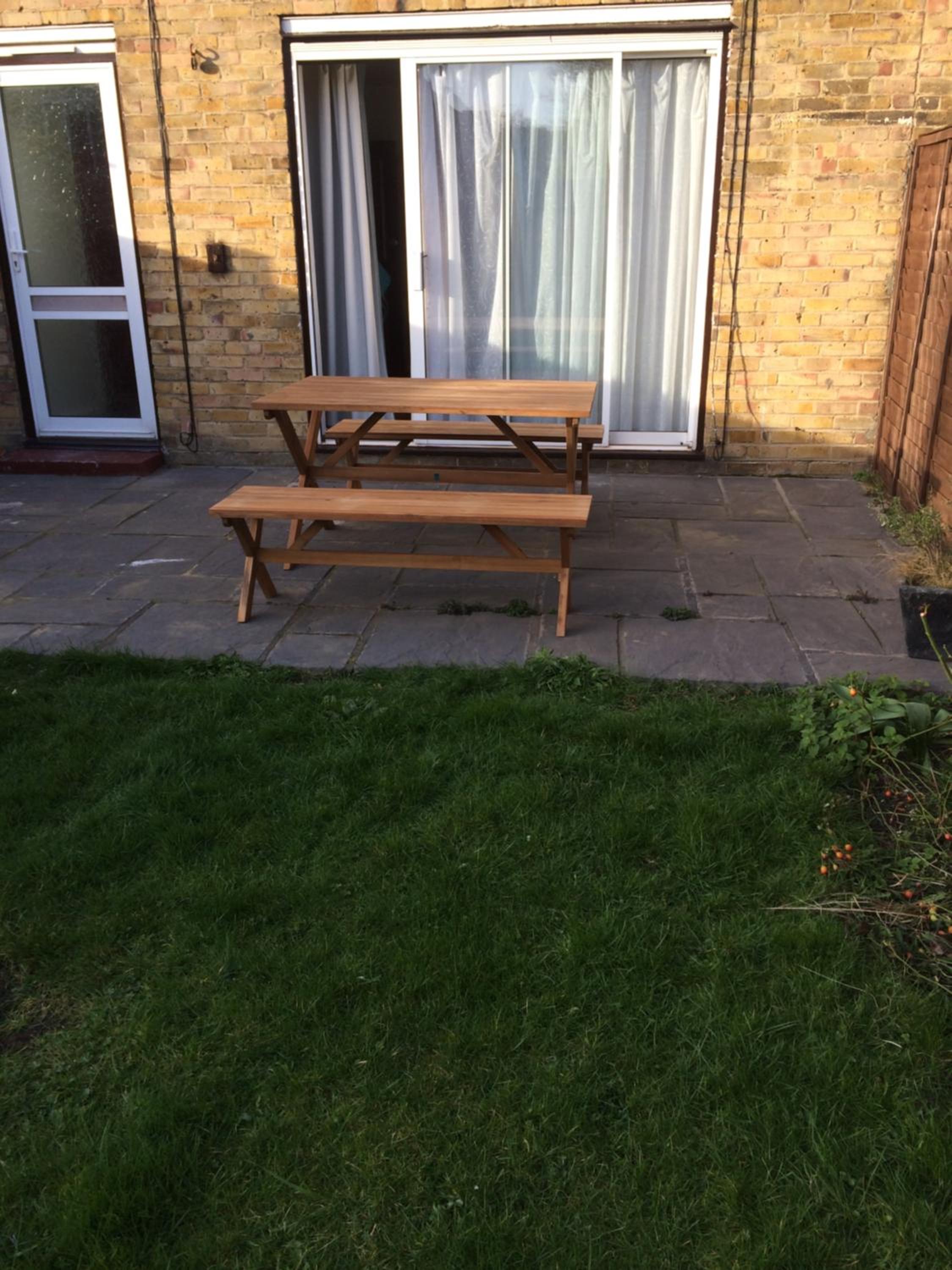 outdoor bbq area