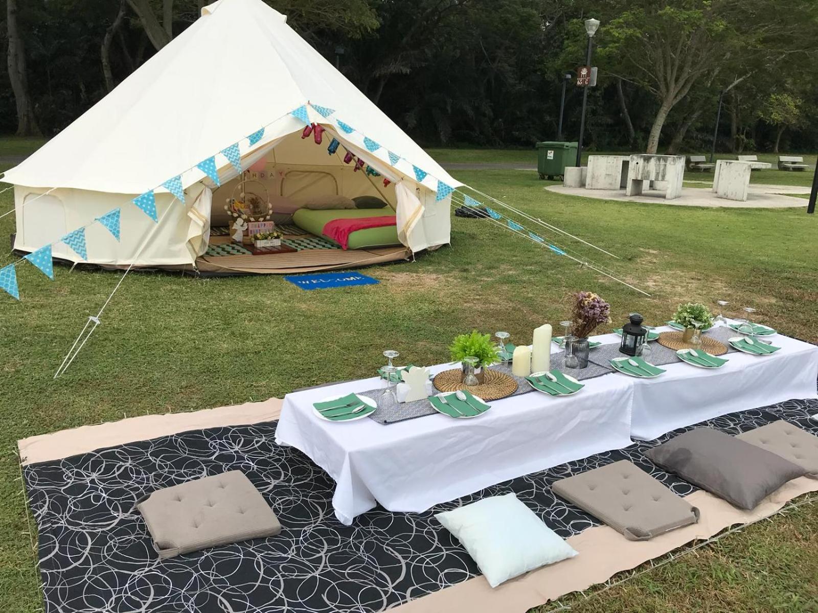 Glamping Kaki - Large Bell Tent