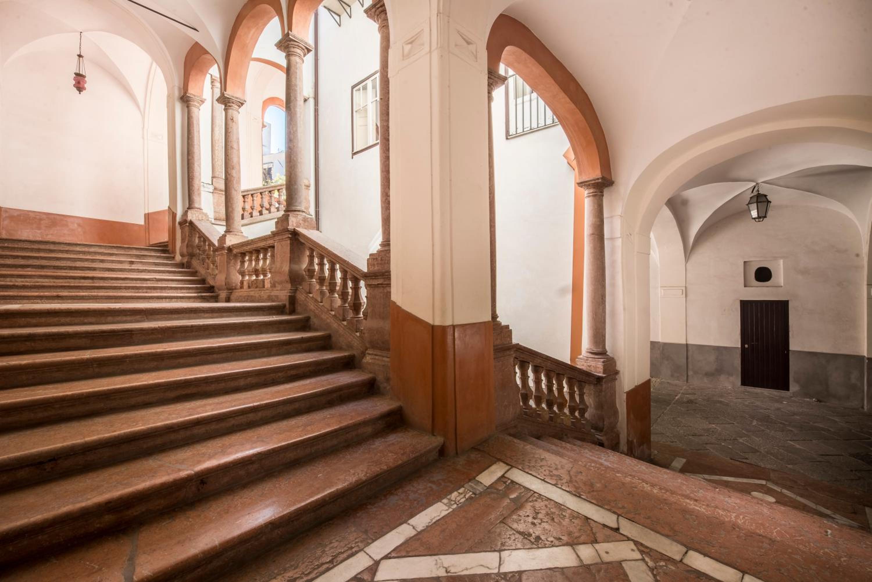Casa degli Affreschi a Palazzo Lungarini en Palermo