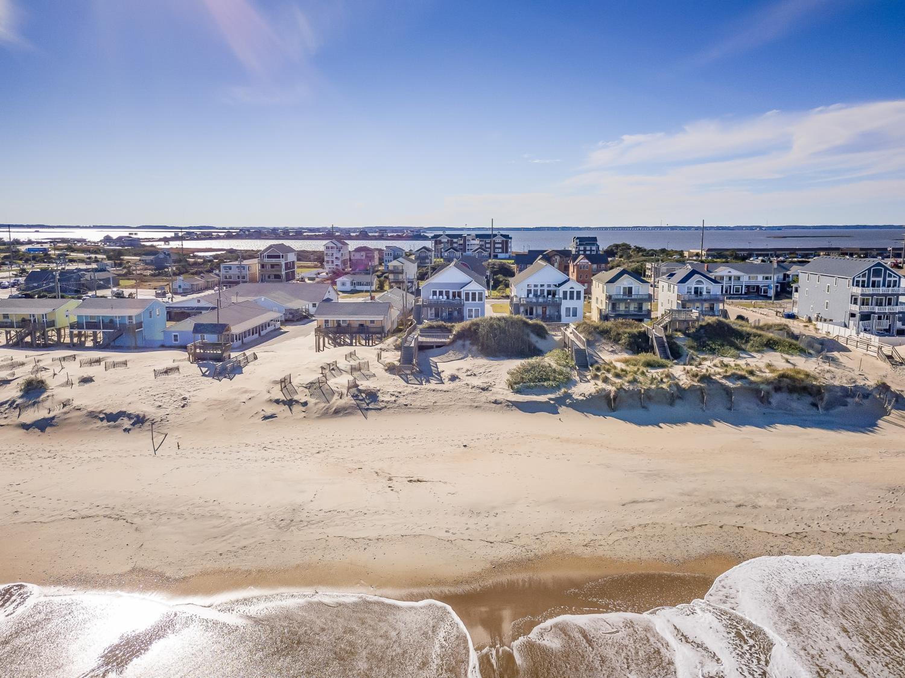 Paradise Found - Nags Head MP 16.5, Oceanfront, Ocean & Sound Views, Pool, Hot Tub, Pets OK