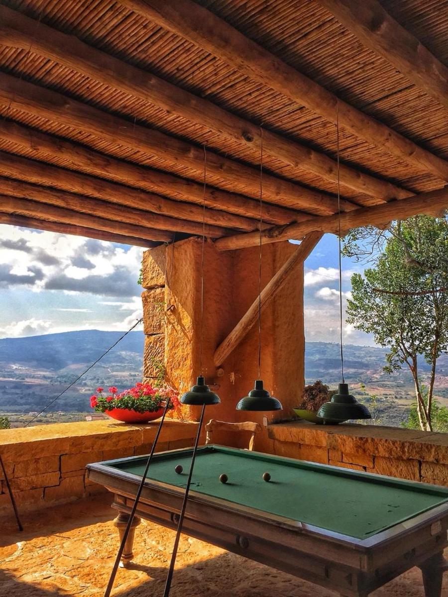 outdoor BBQ area