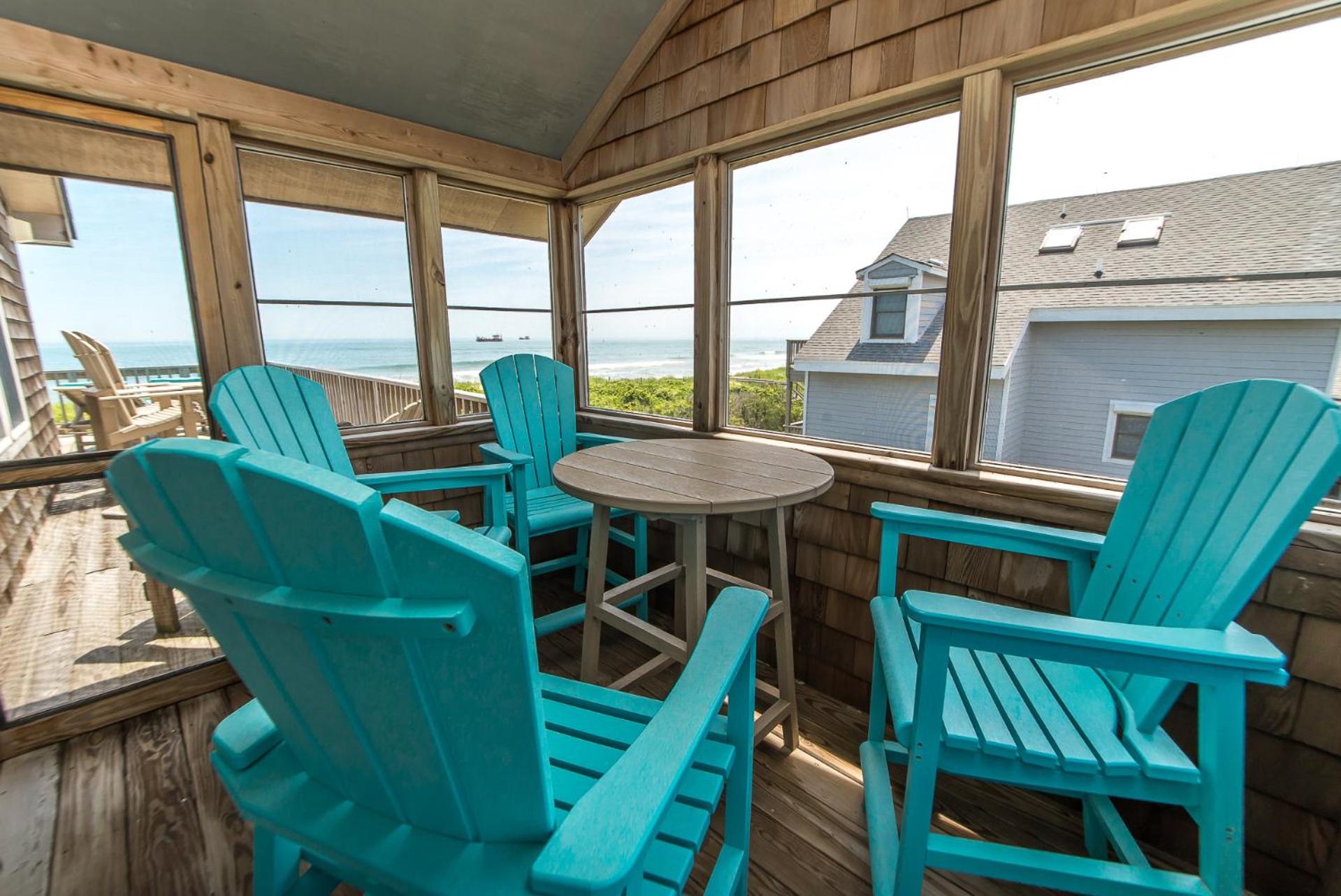 Breakaway - Duck, Sanderling, Oceanfront, Ocean View, Pets OK, Community Pool