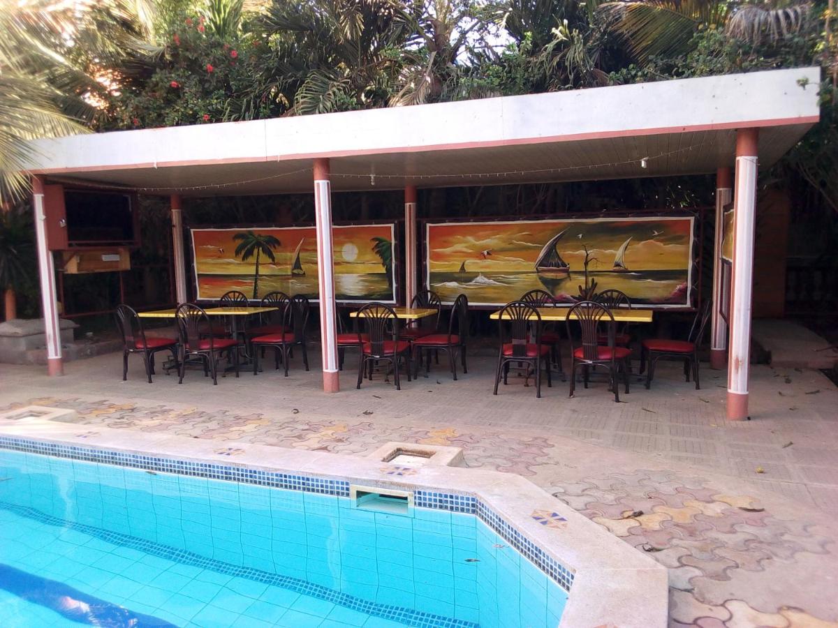 outdoor BBQ area