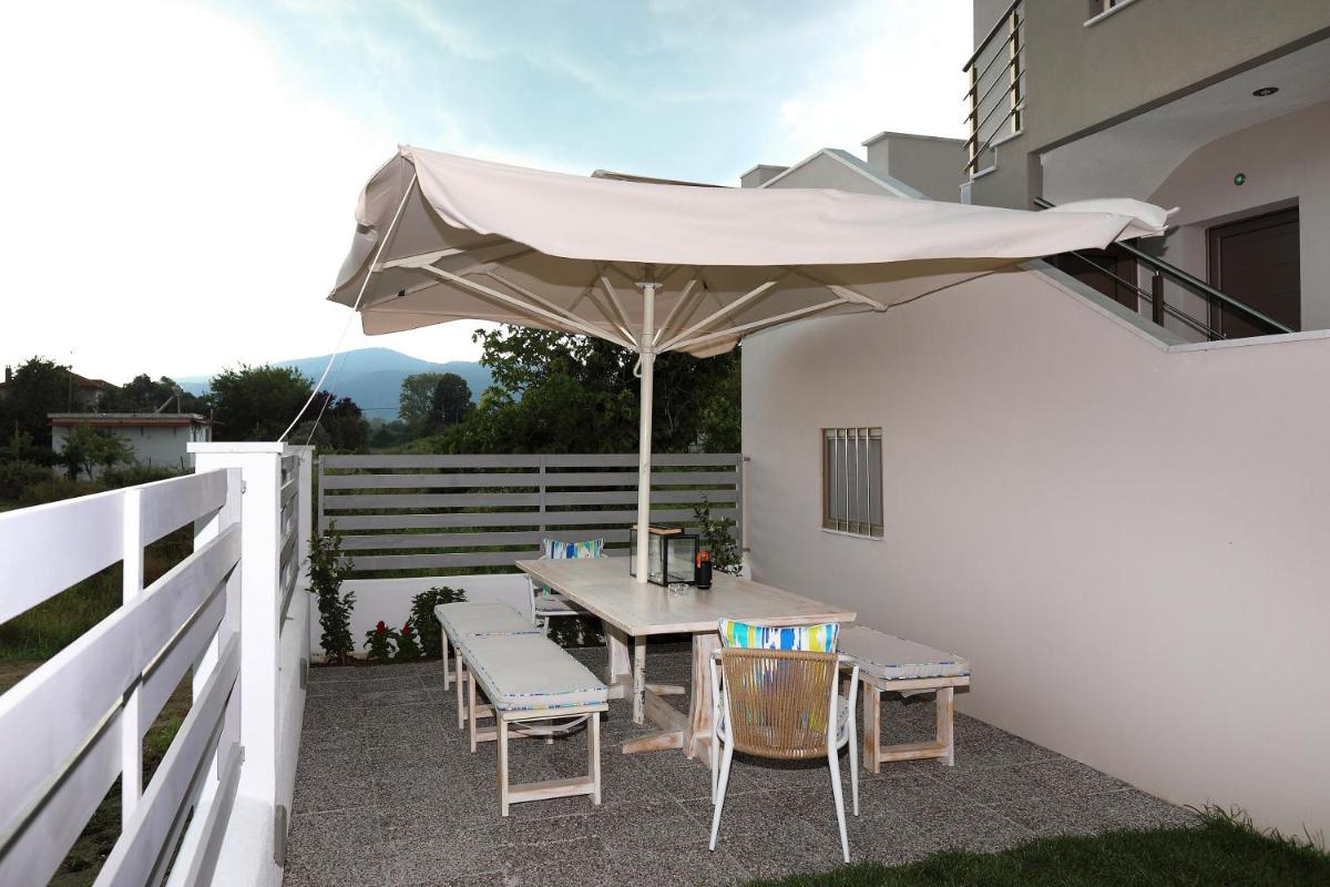 outdoor BBQ area