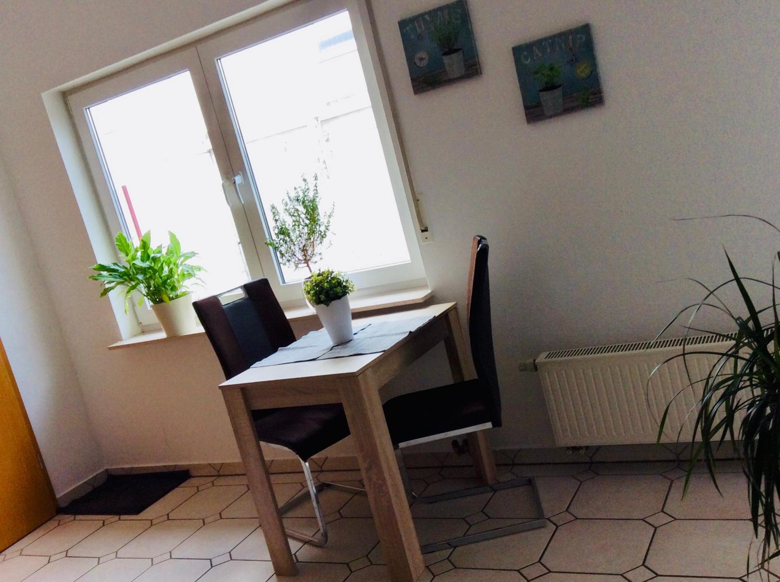 Ferienwohnung Staufenberg en Staufenberg — kitchen