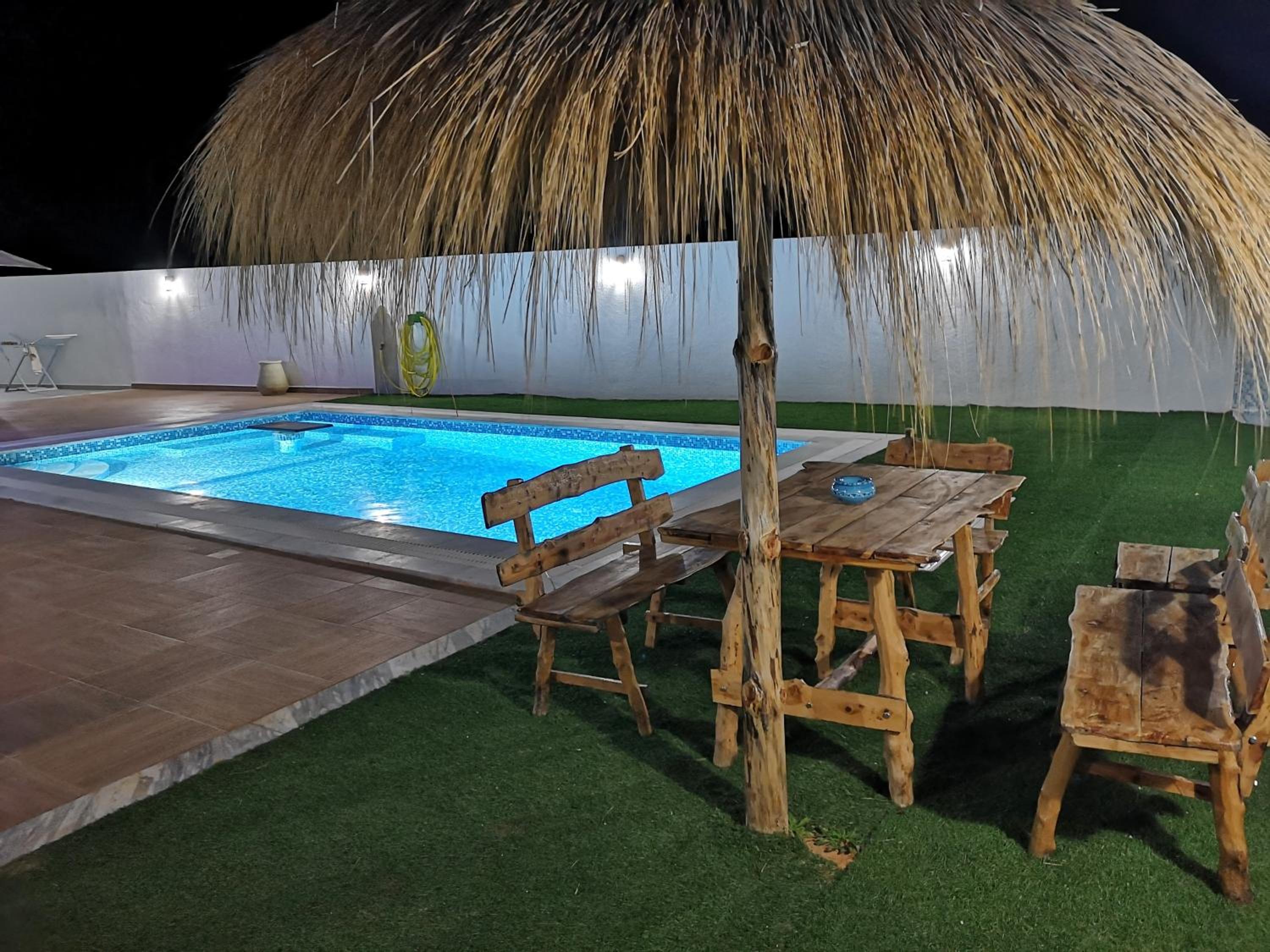 VILLA NOUR DJERBA plain pied haut de gamme piscine proche de la plage view 3