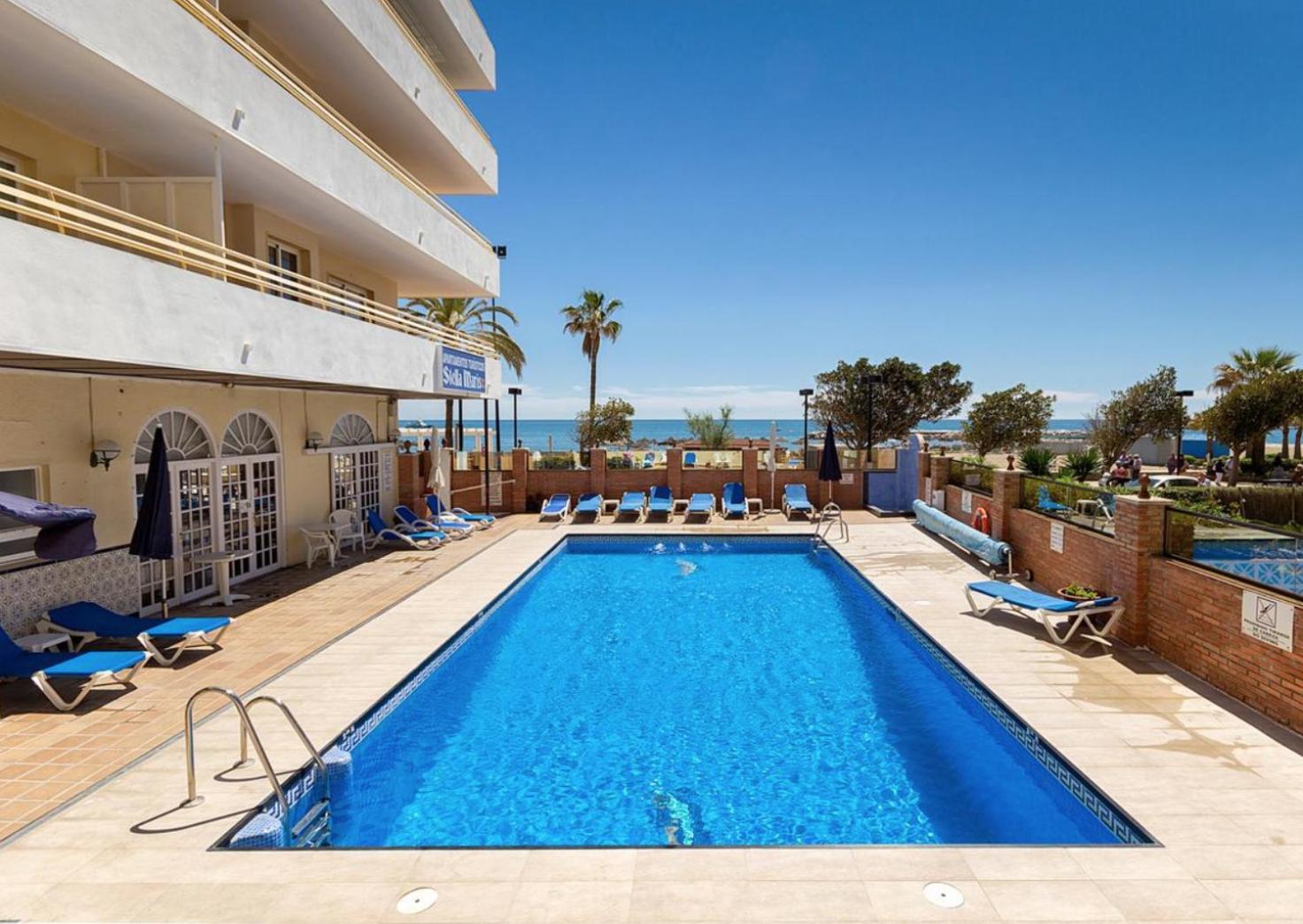 David by the sea. 1:st beach line Fuengirola view 3
