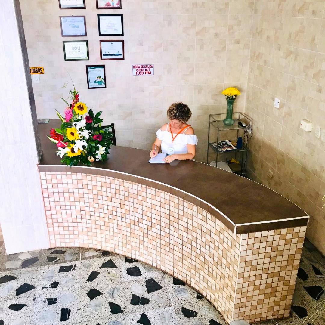 hotel reception