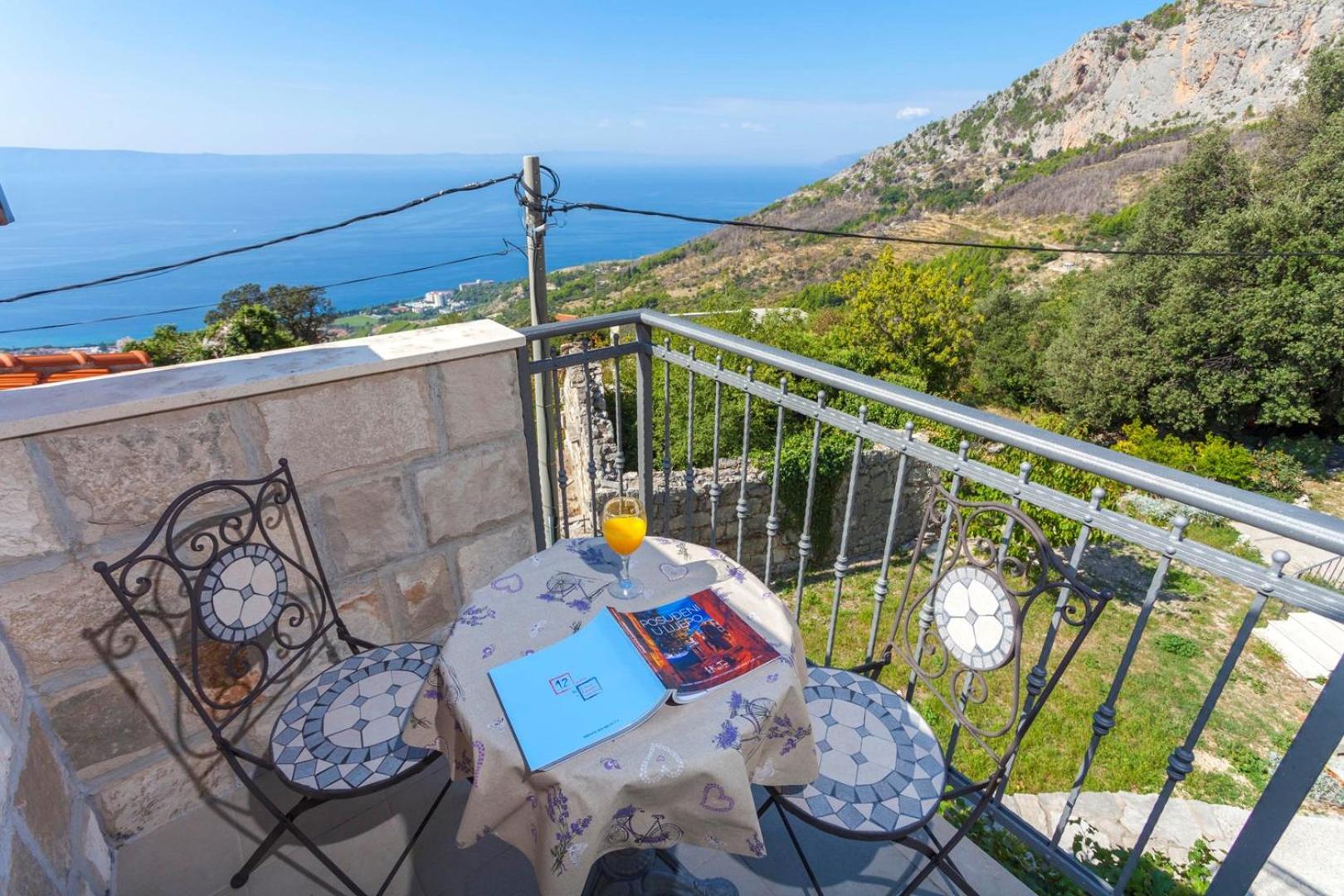Holiday house Layla in Tucepi, sea view view 2