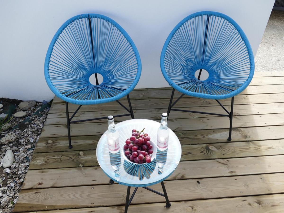 outdoor BBQ area