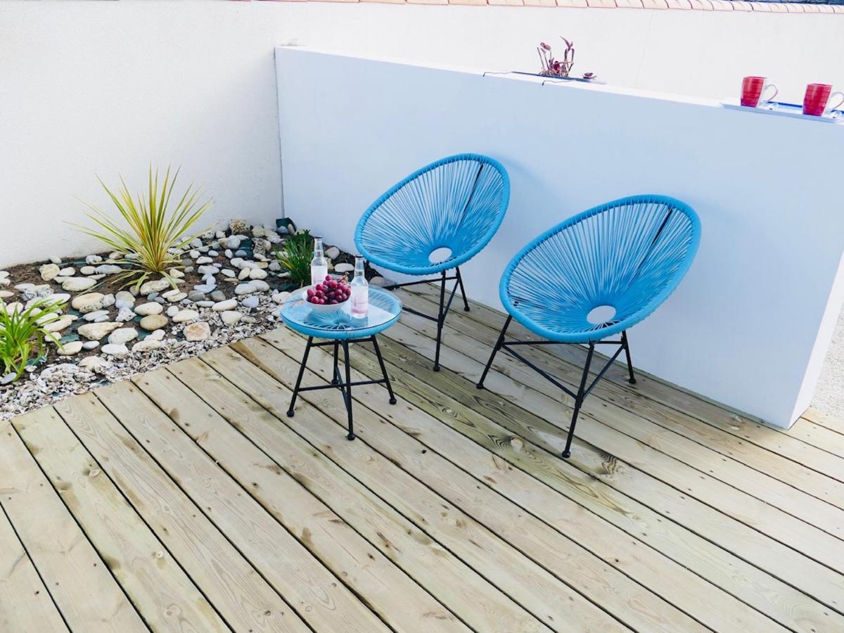outdoor BBQ area
