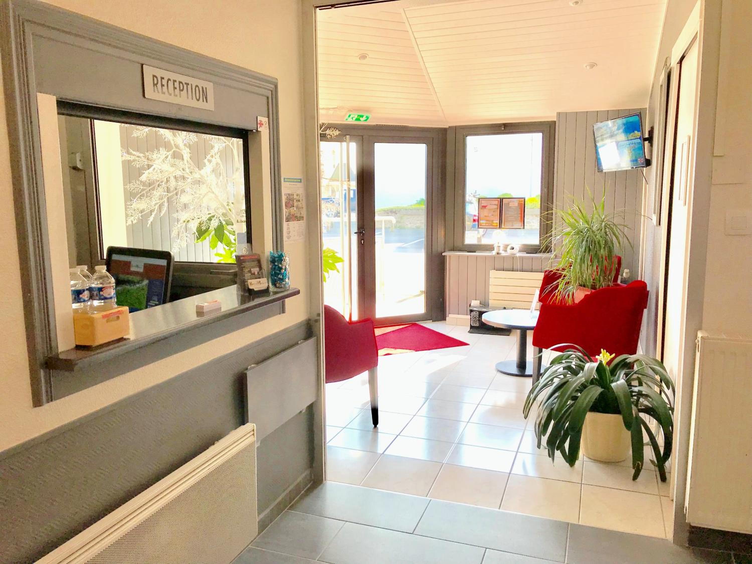 hotel reception