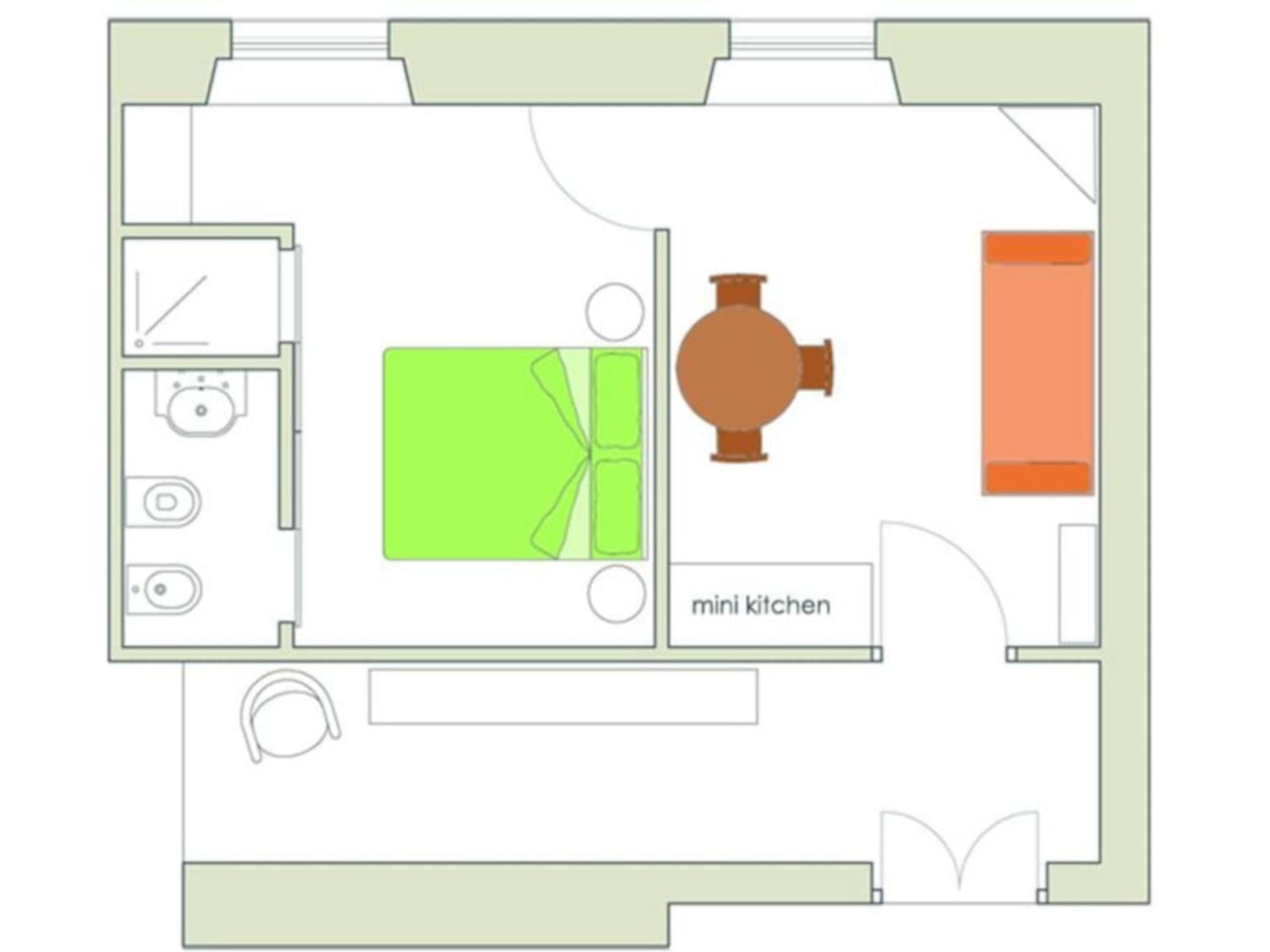 hotel room