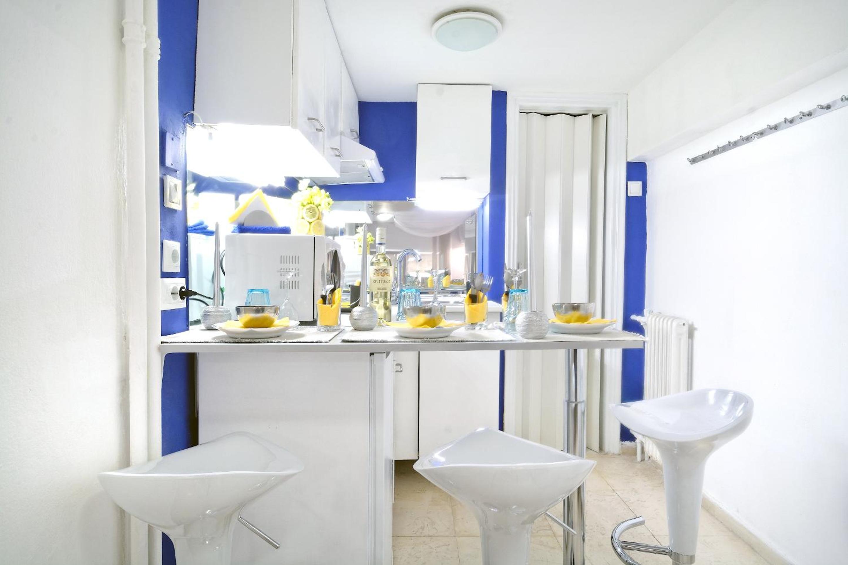 Santorini Style in Athens, Greece