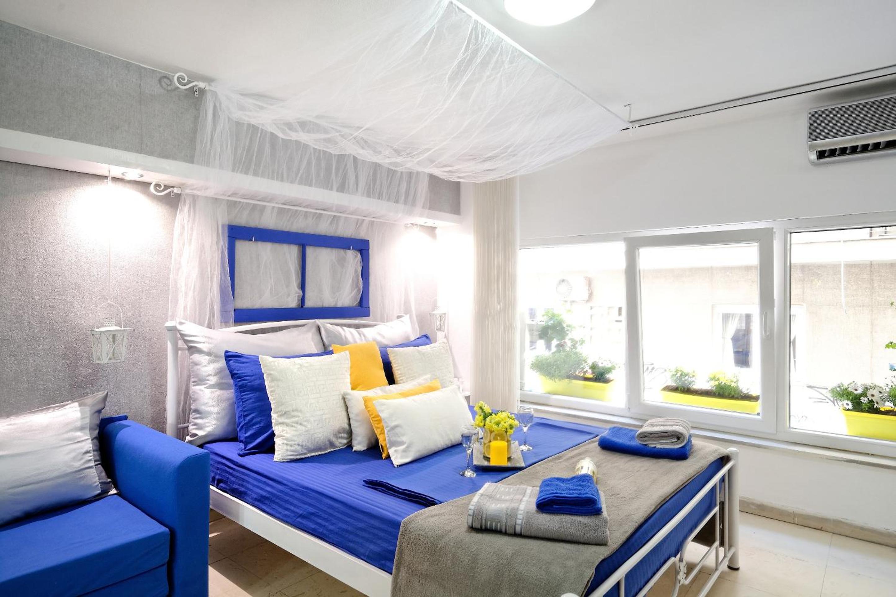 Santorini Style in Athens, Greece