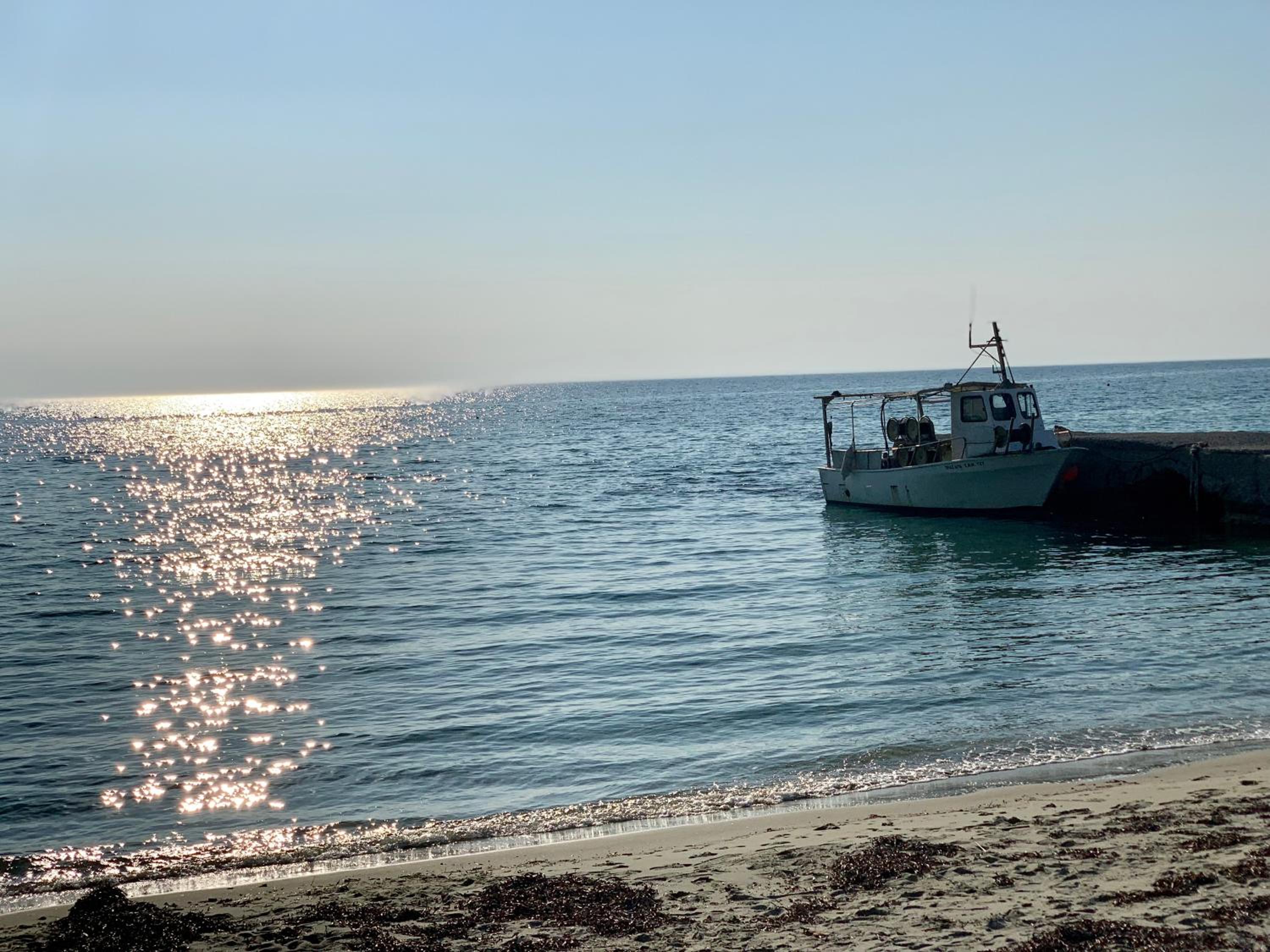 Villa Fourka on the beach view 5
