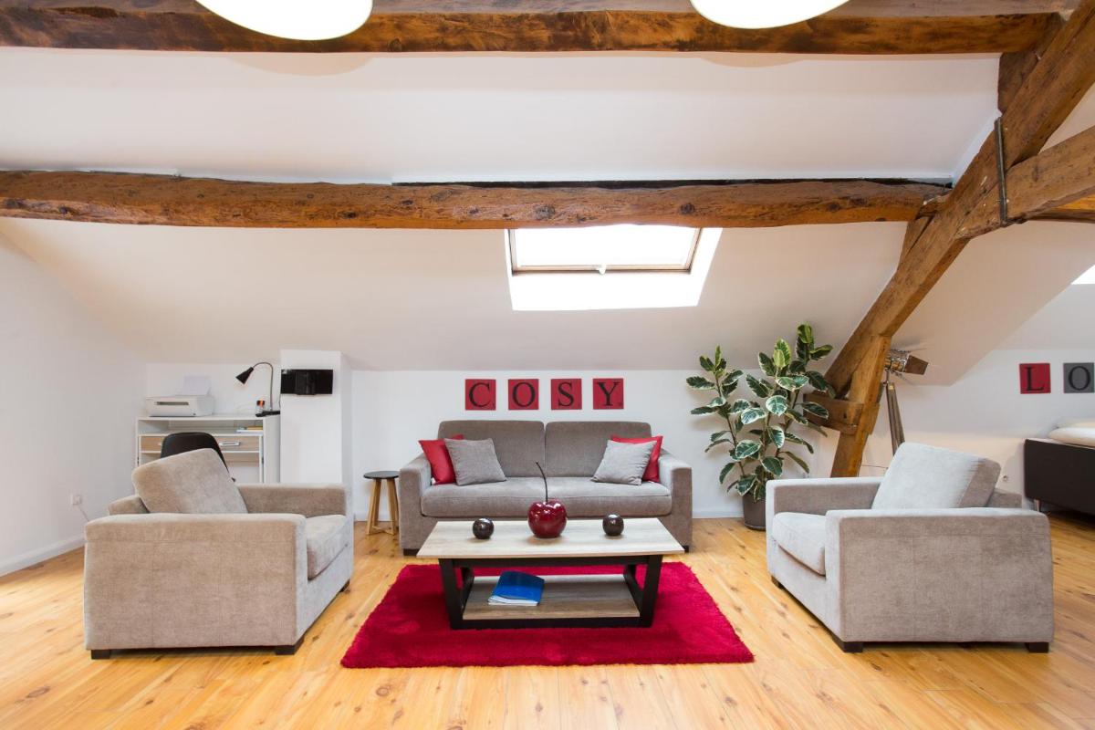 Big loft 107m2, 10min walk to Palais des Festivals photo 3
