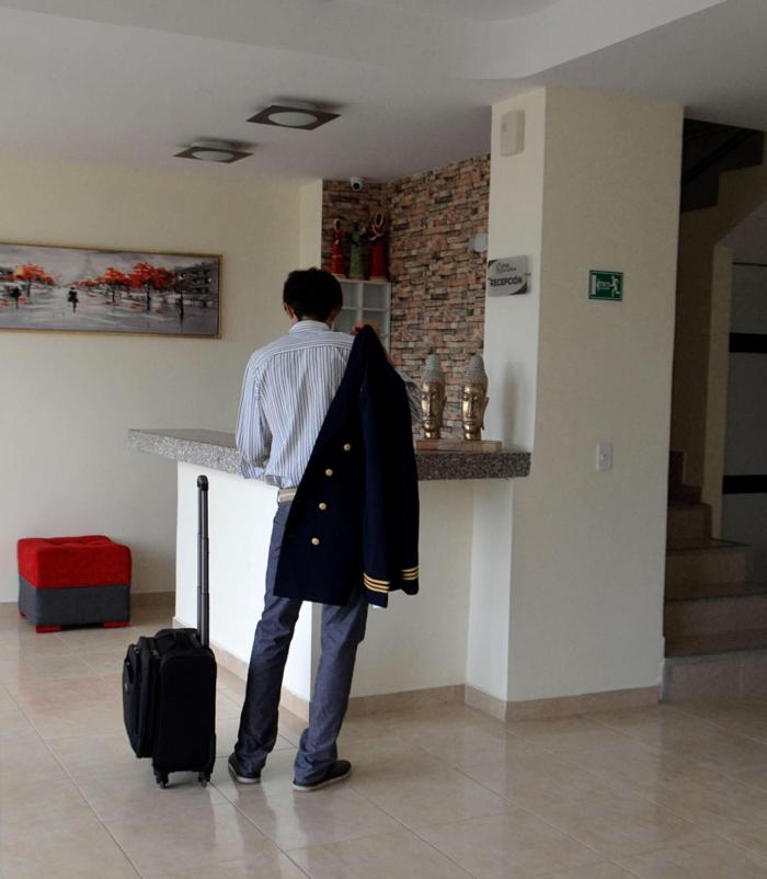 hotel reception