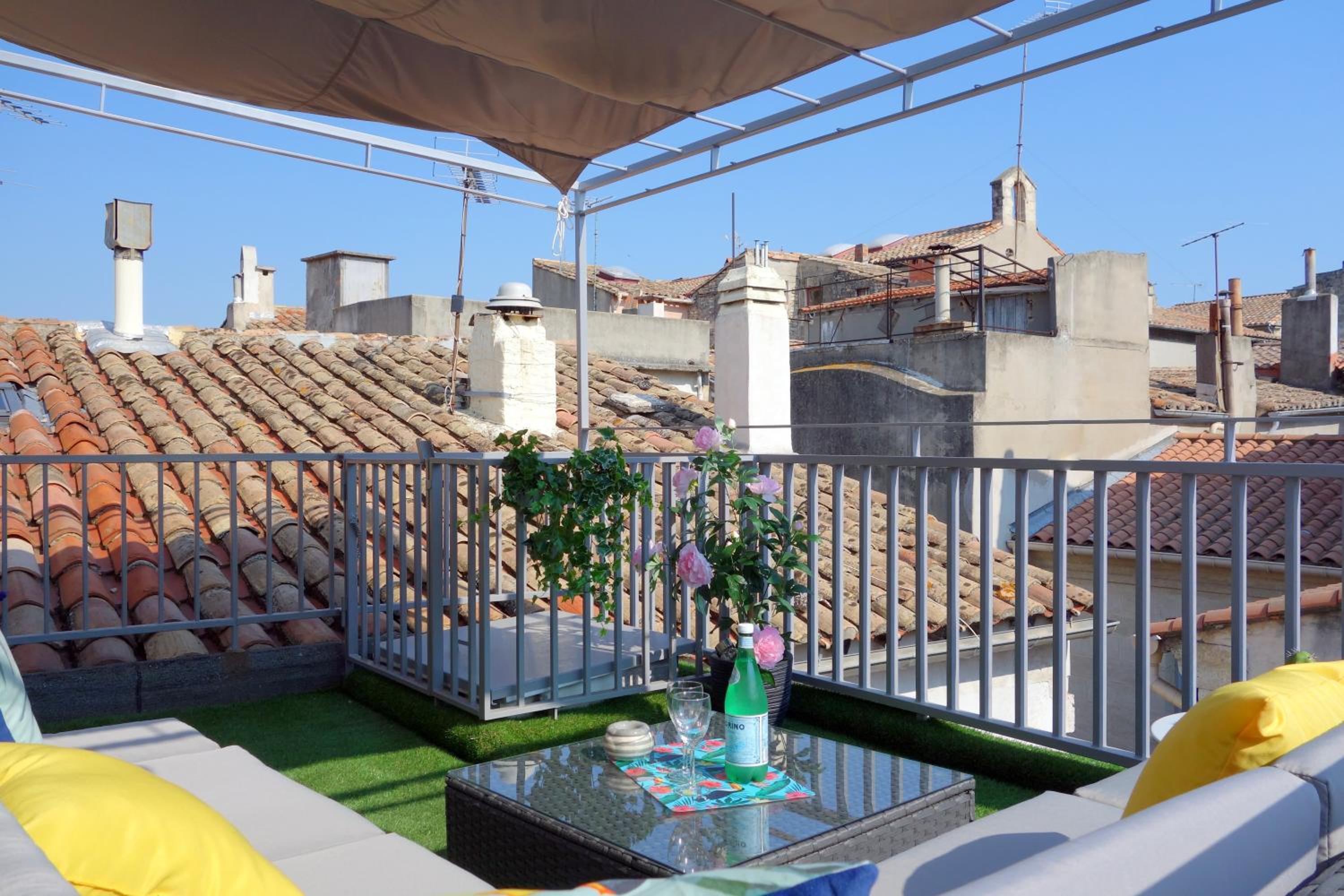 Arles Holiday - La Terrasse view 3