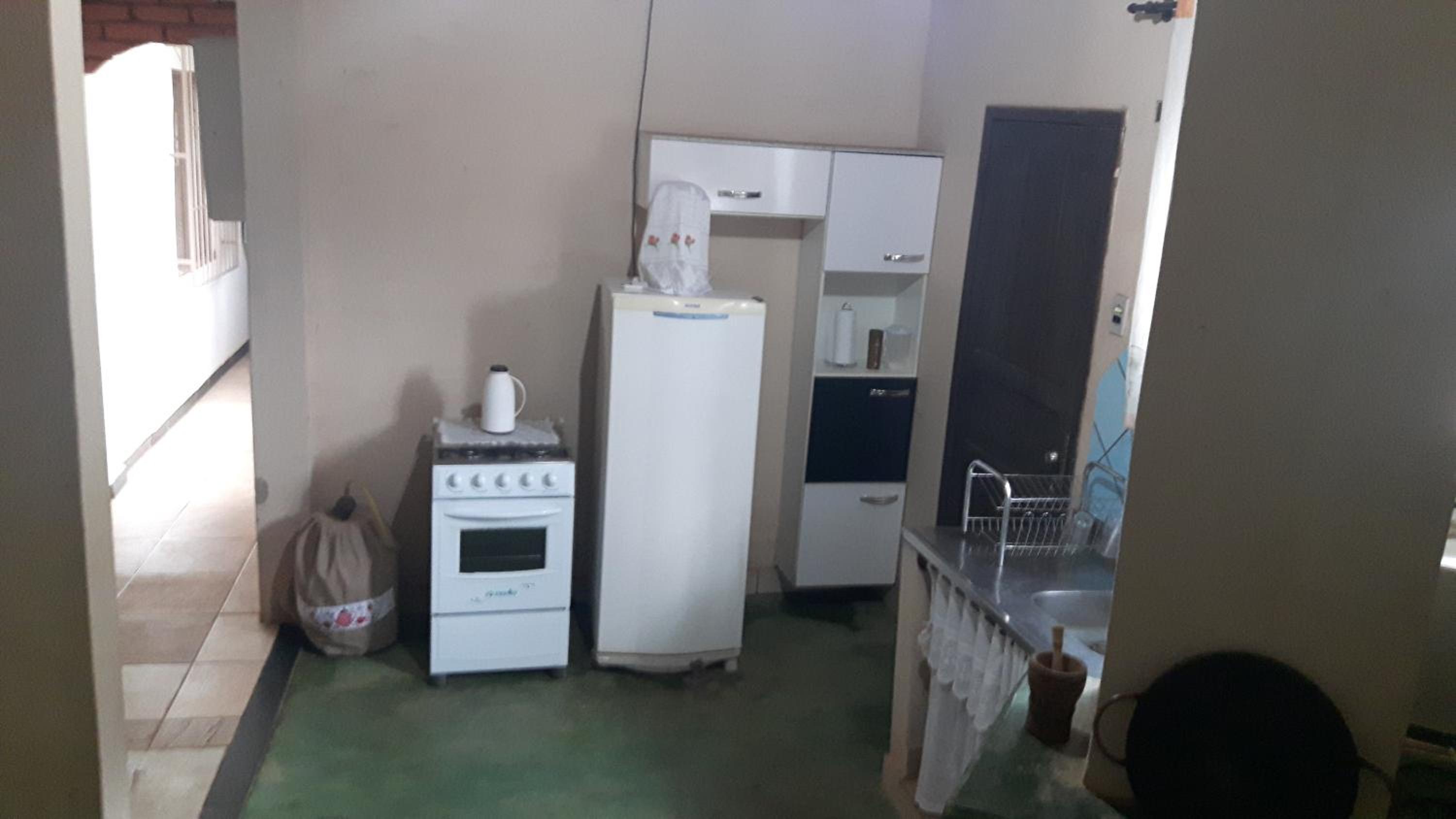 Casa dois andares com área de churrasco em Ibitipoca