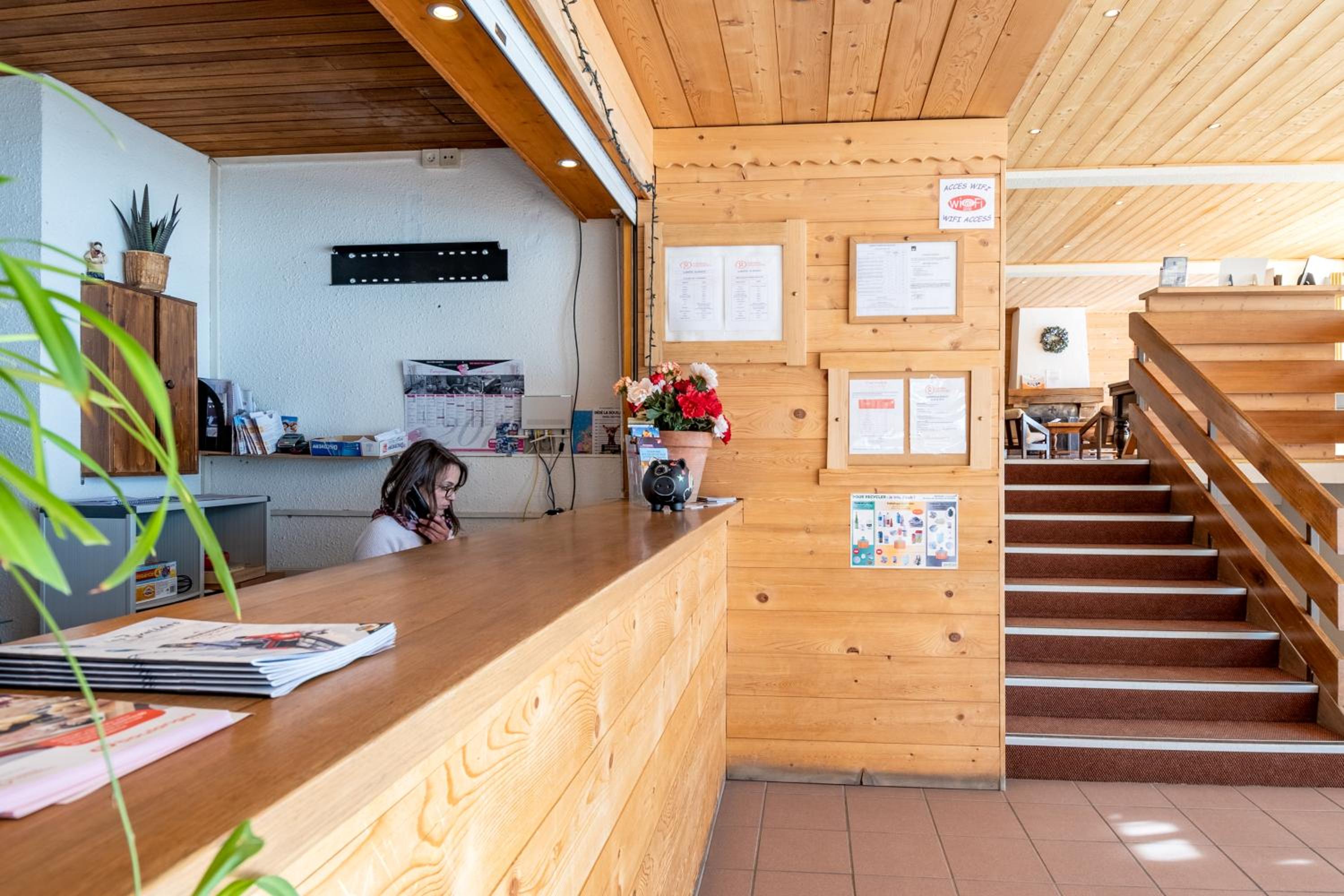 hotel reception