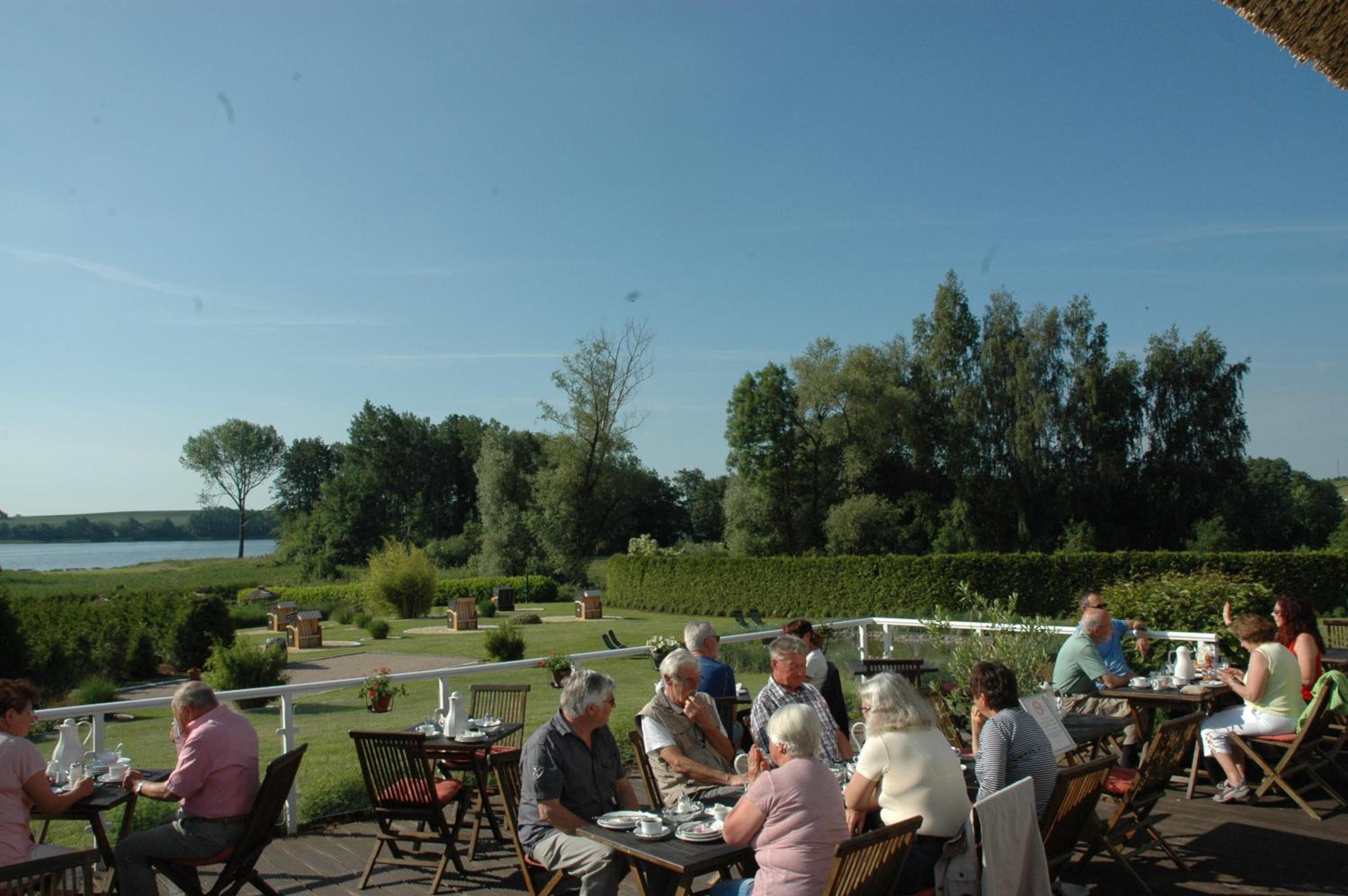outdoor BBQ area