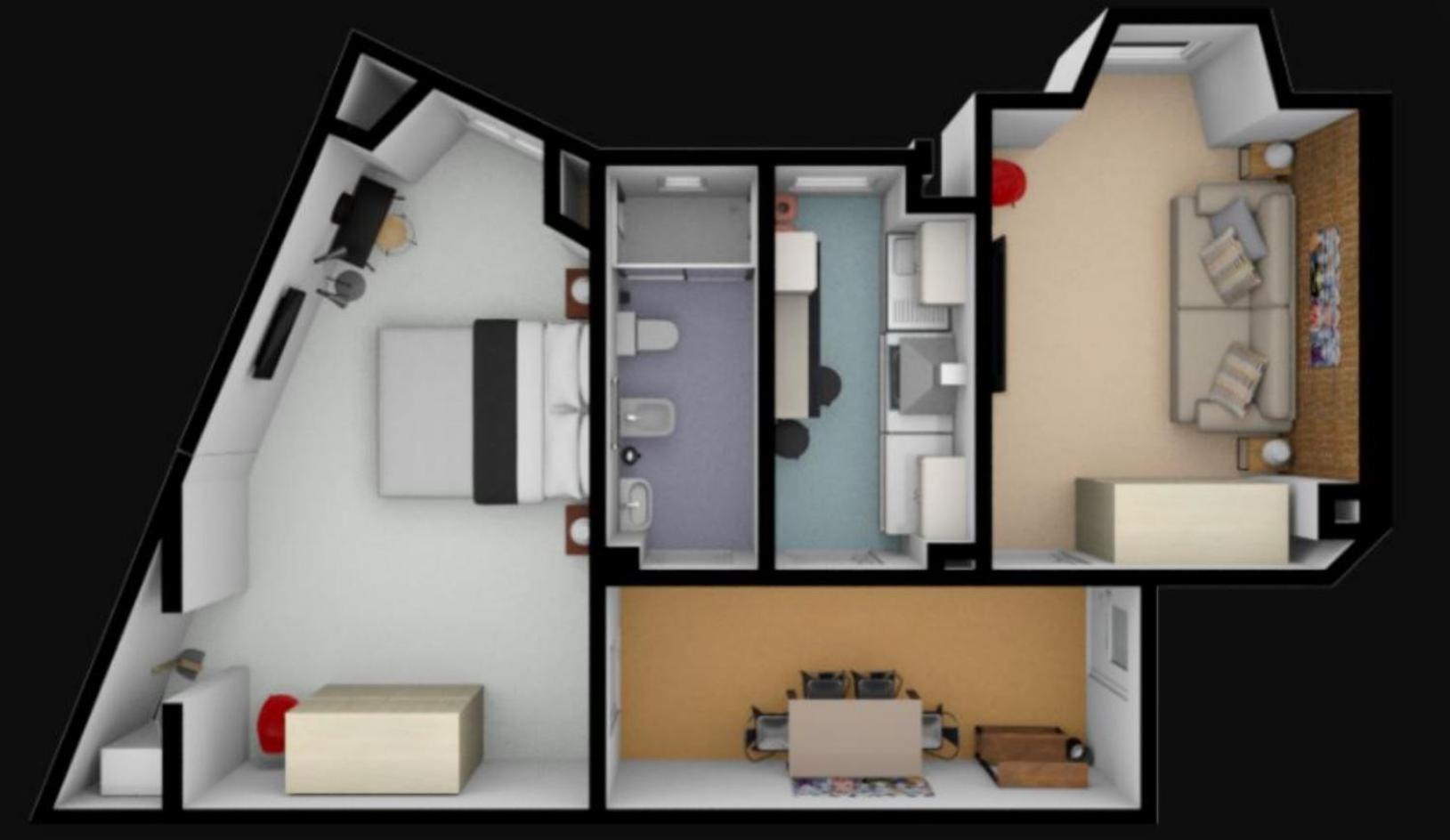 hotel room