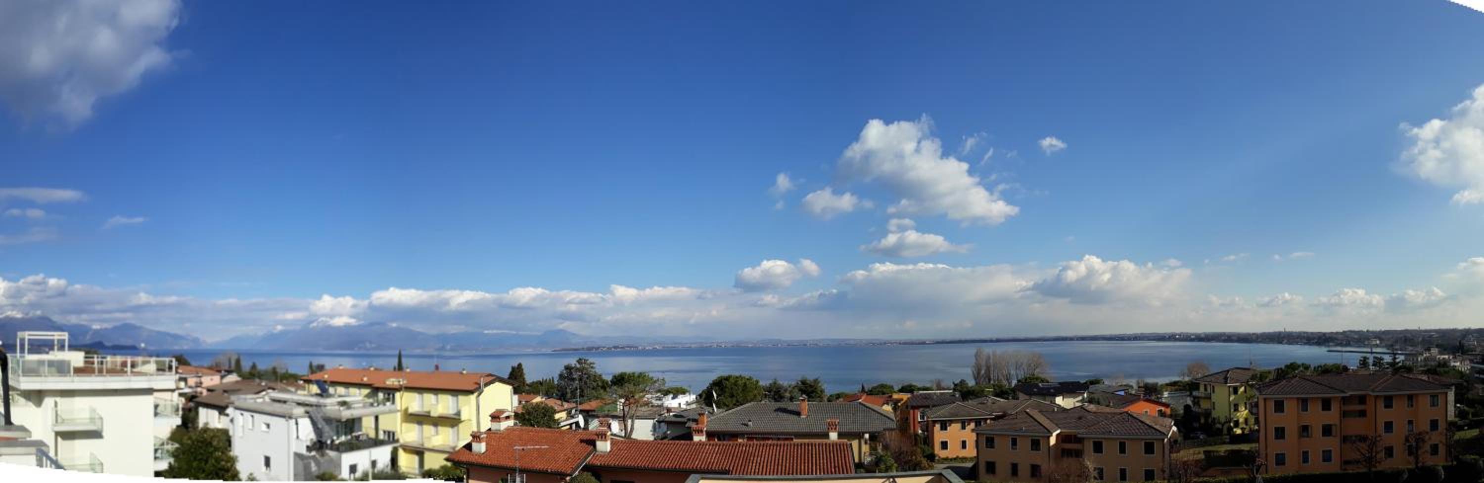 white holiday house view 5