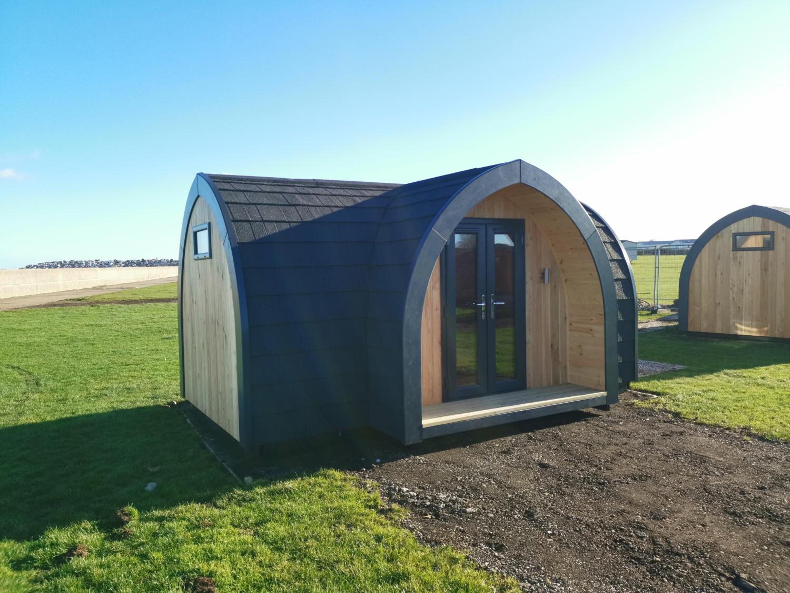 Camping Pods, Seaview Holiday Park view 2