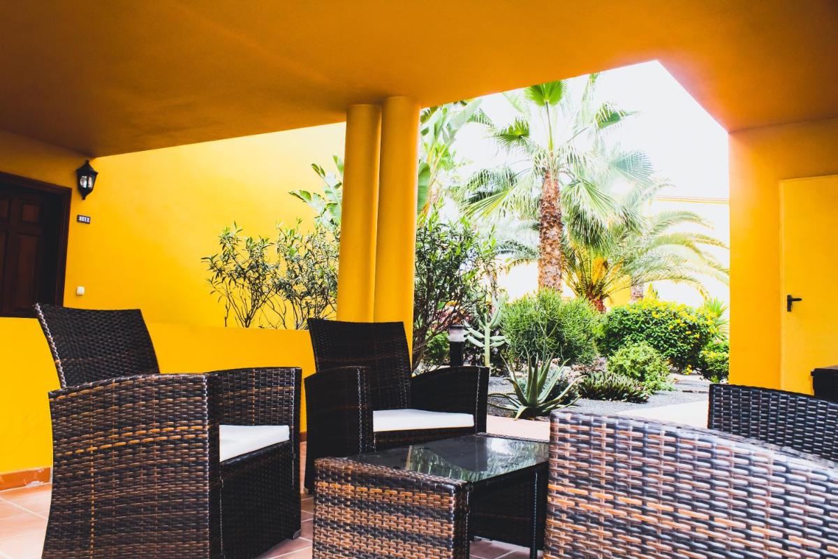 outdoor BBQ area