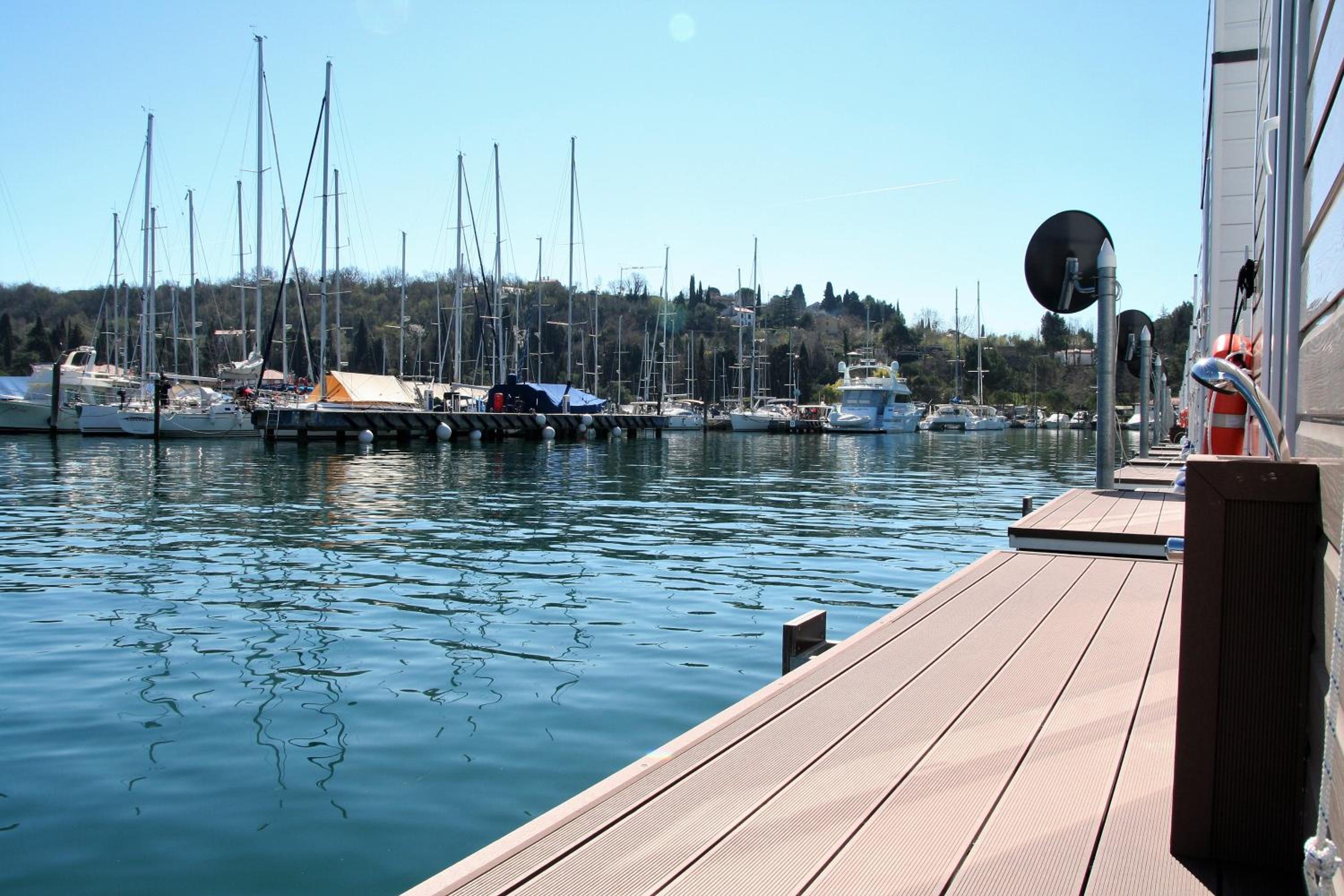 Floating House Royal Blue Portorož view 2