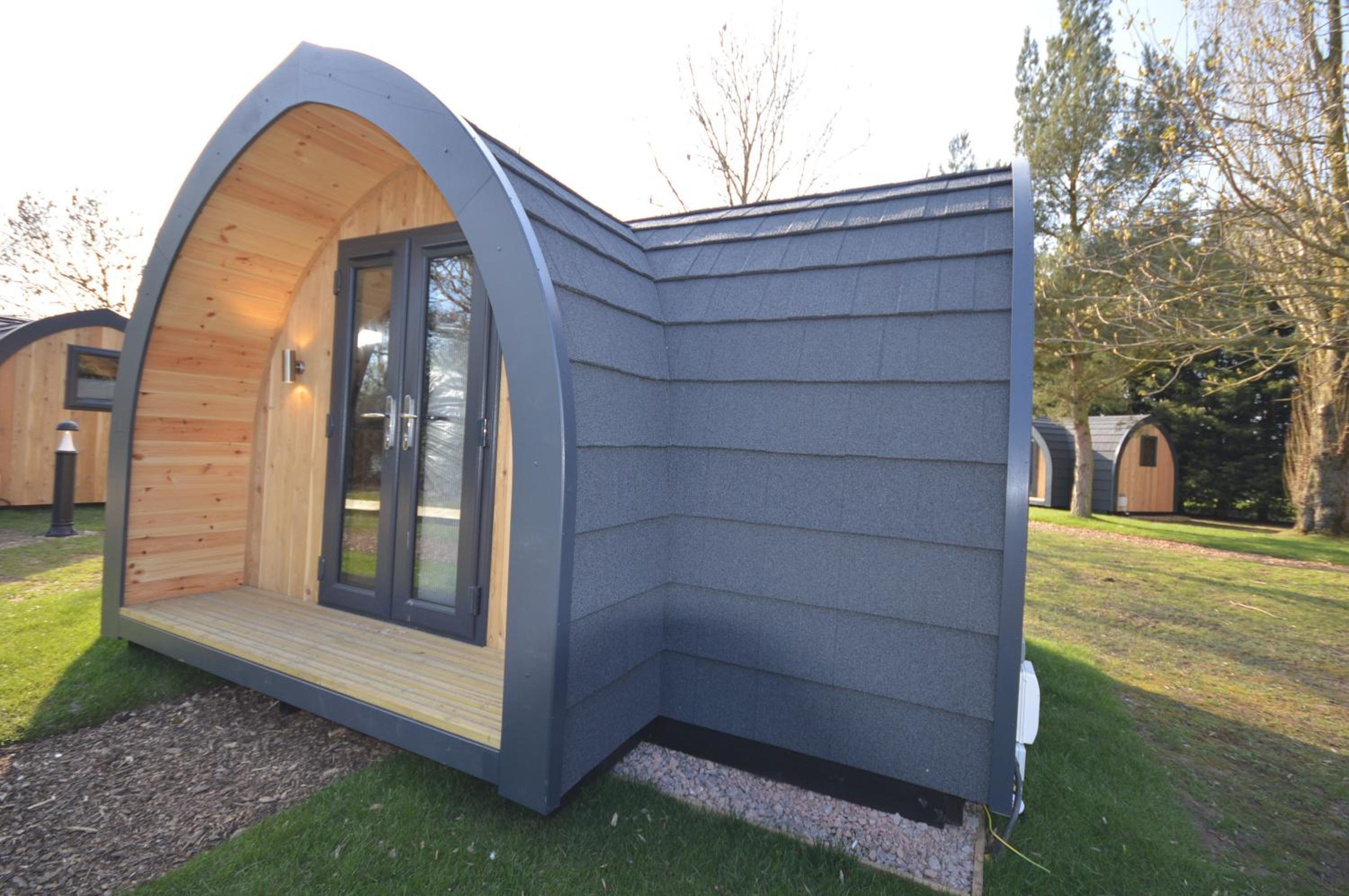 Camping Pods, Marlie Holiday Park view 2