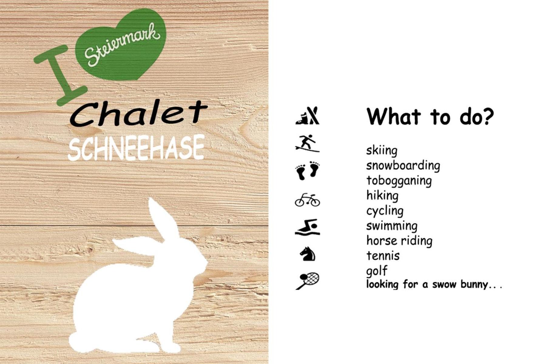 Chalet SCHNEEHASE 10min - Kreischberg