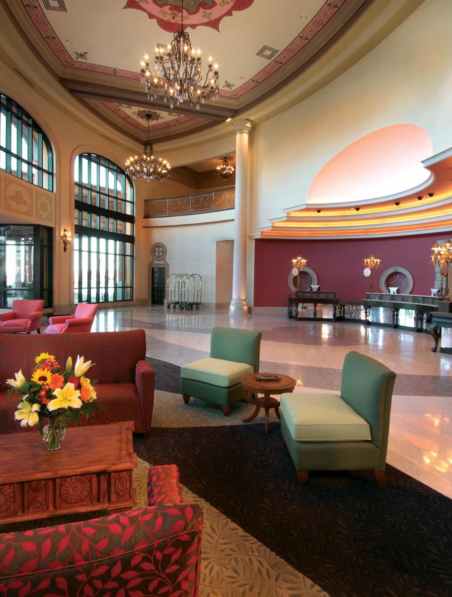 hotel reception