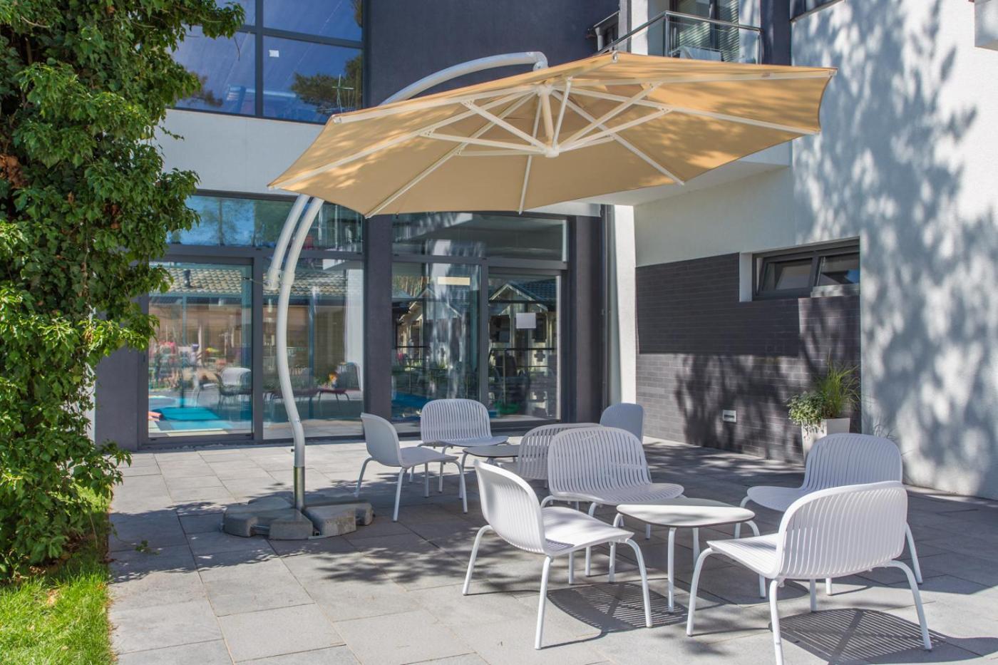 outdoor BBQ area