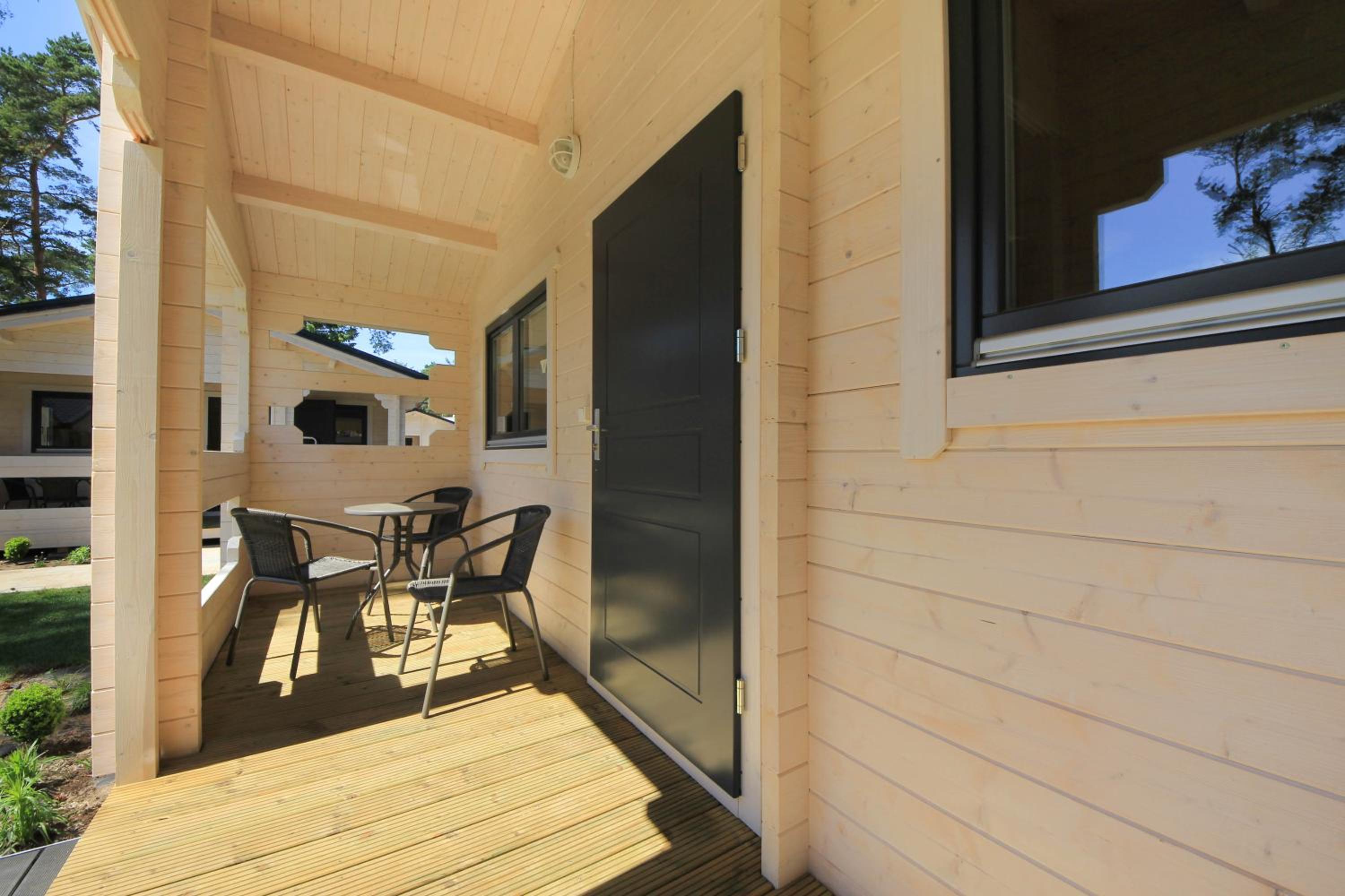 outdoor BBQ area