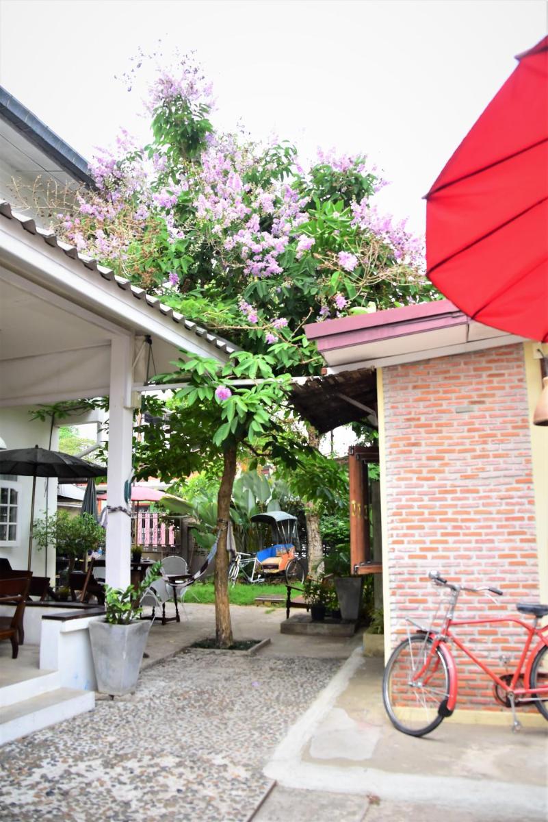 outdoor BBQ area