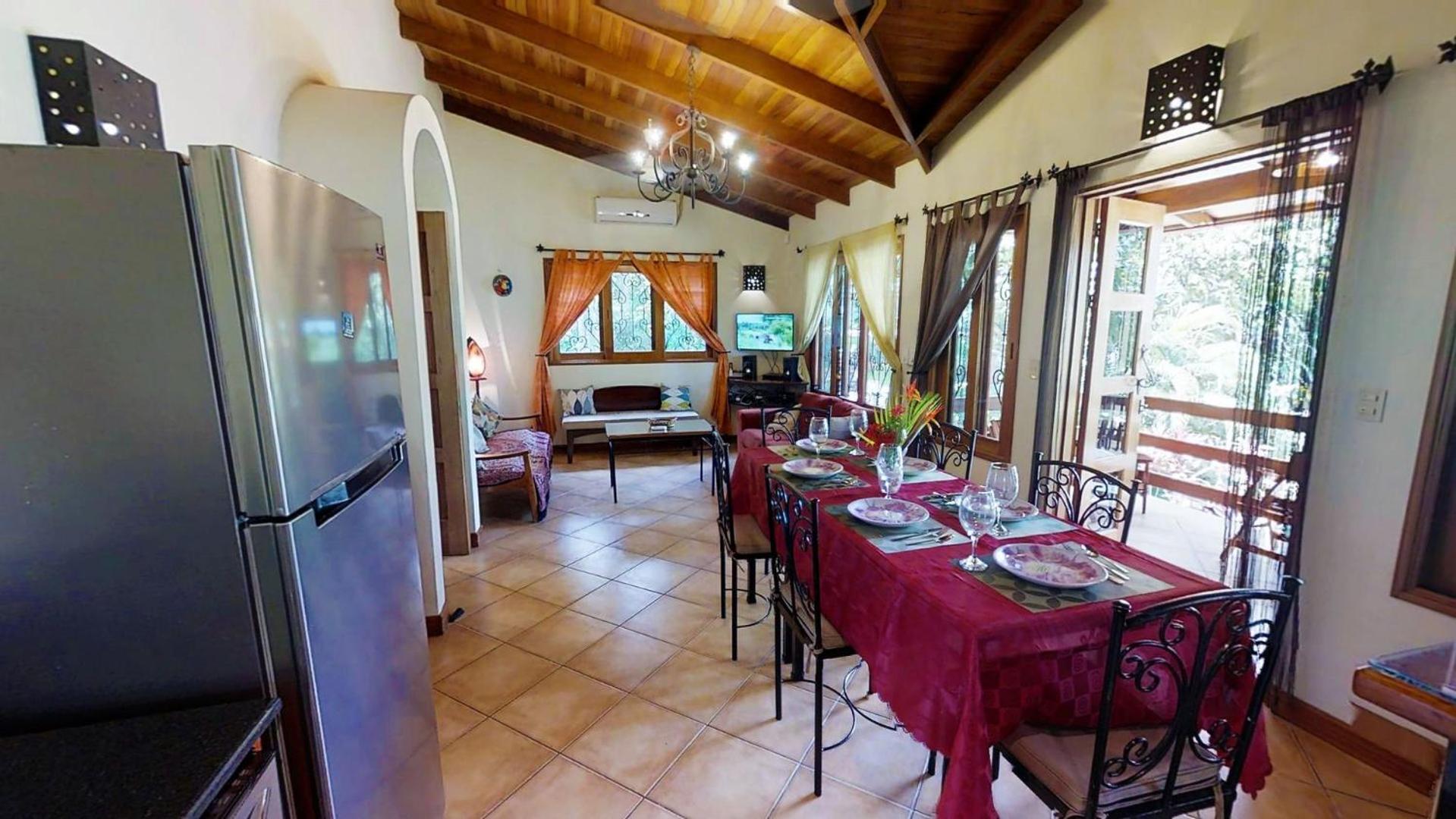 Quinta Teca with two pools near Playa Hermosa beach