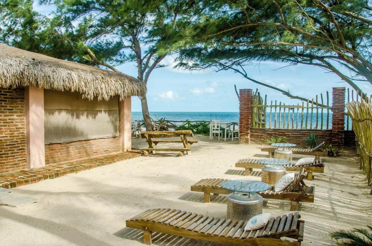 outdoor BBQ area