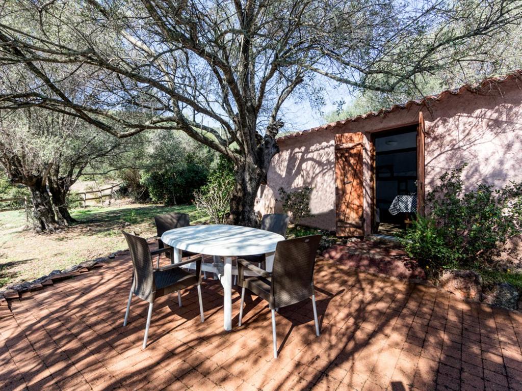 outdoor BBQ area