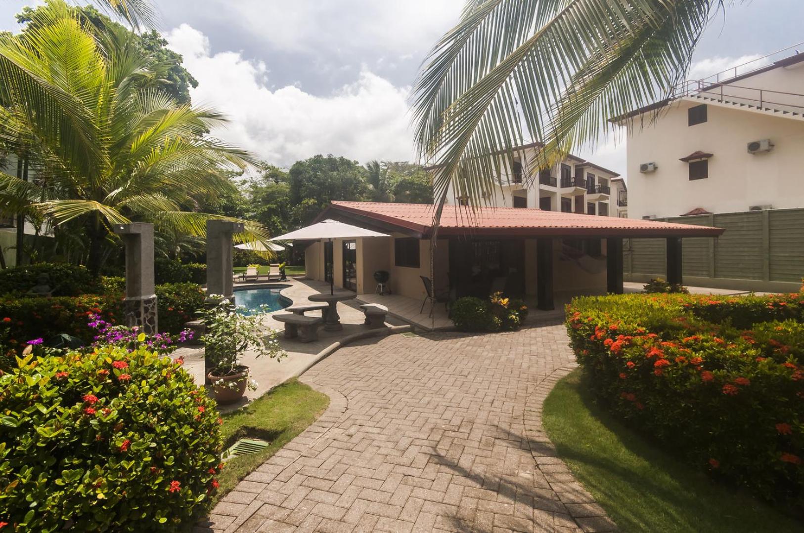 Casa Mandolina on the beach in Jaco