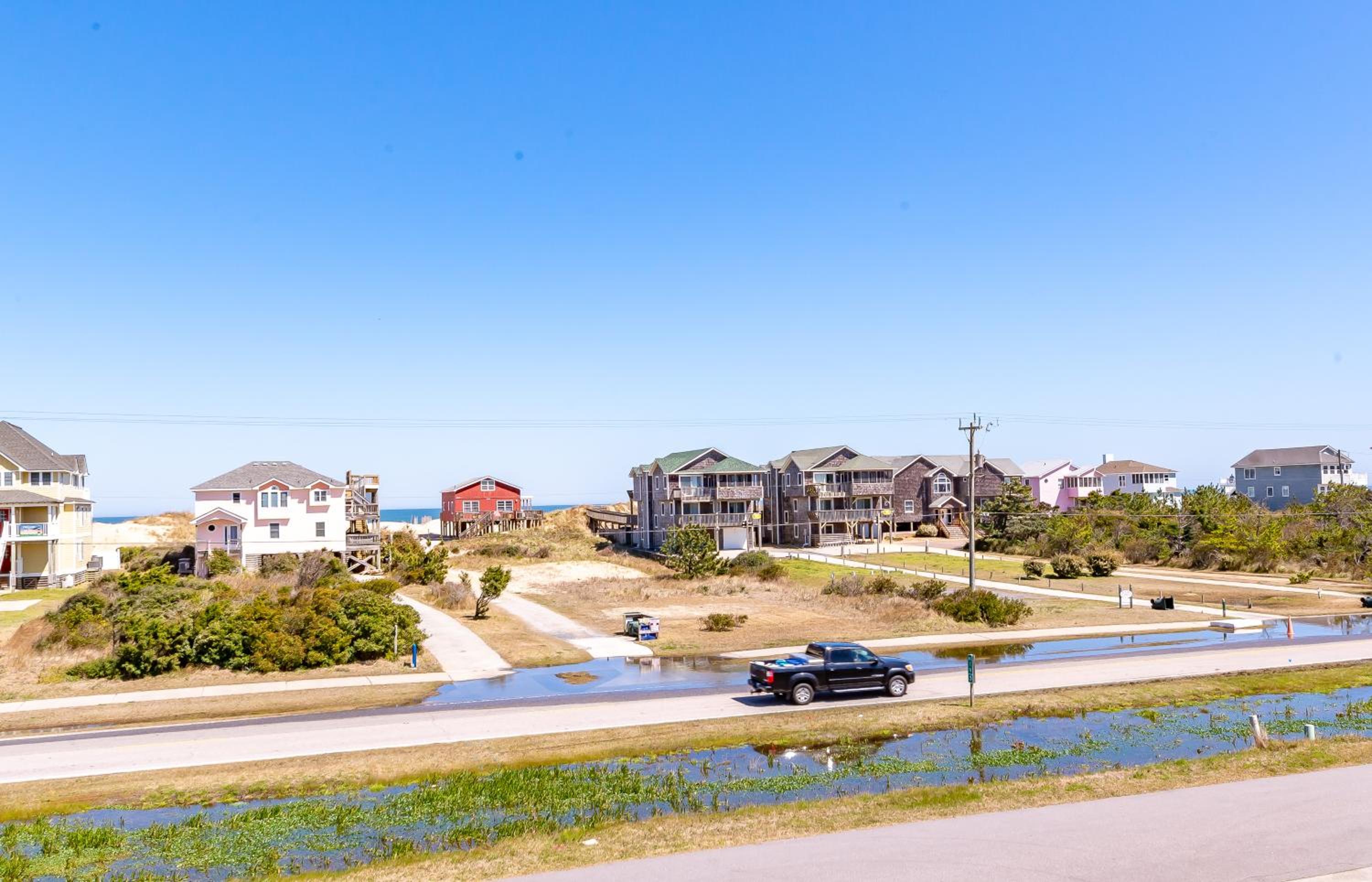 Simply Perfect - S Nags Head MP 19.5, 120 Yds to Beach, Ocean View, Community Pool, Tennis, Sunrises, Sunsets