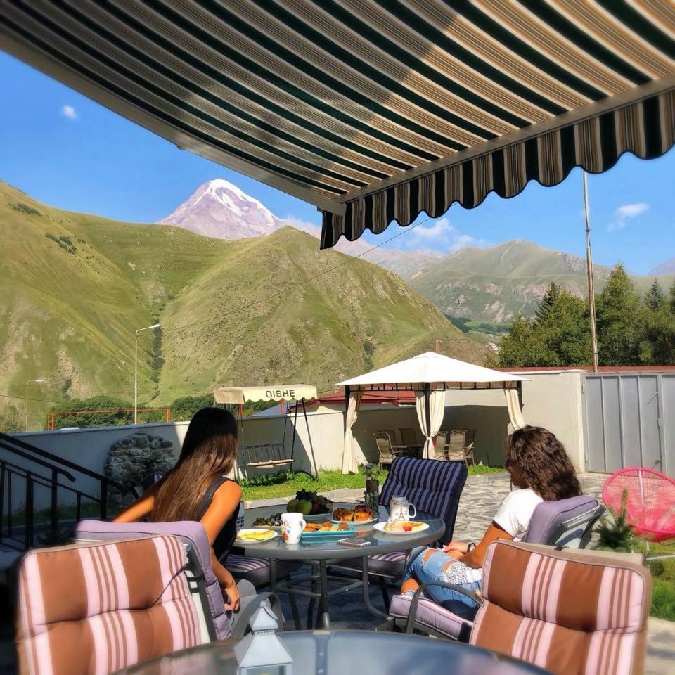 outdoor BBQ area